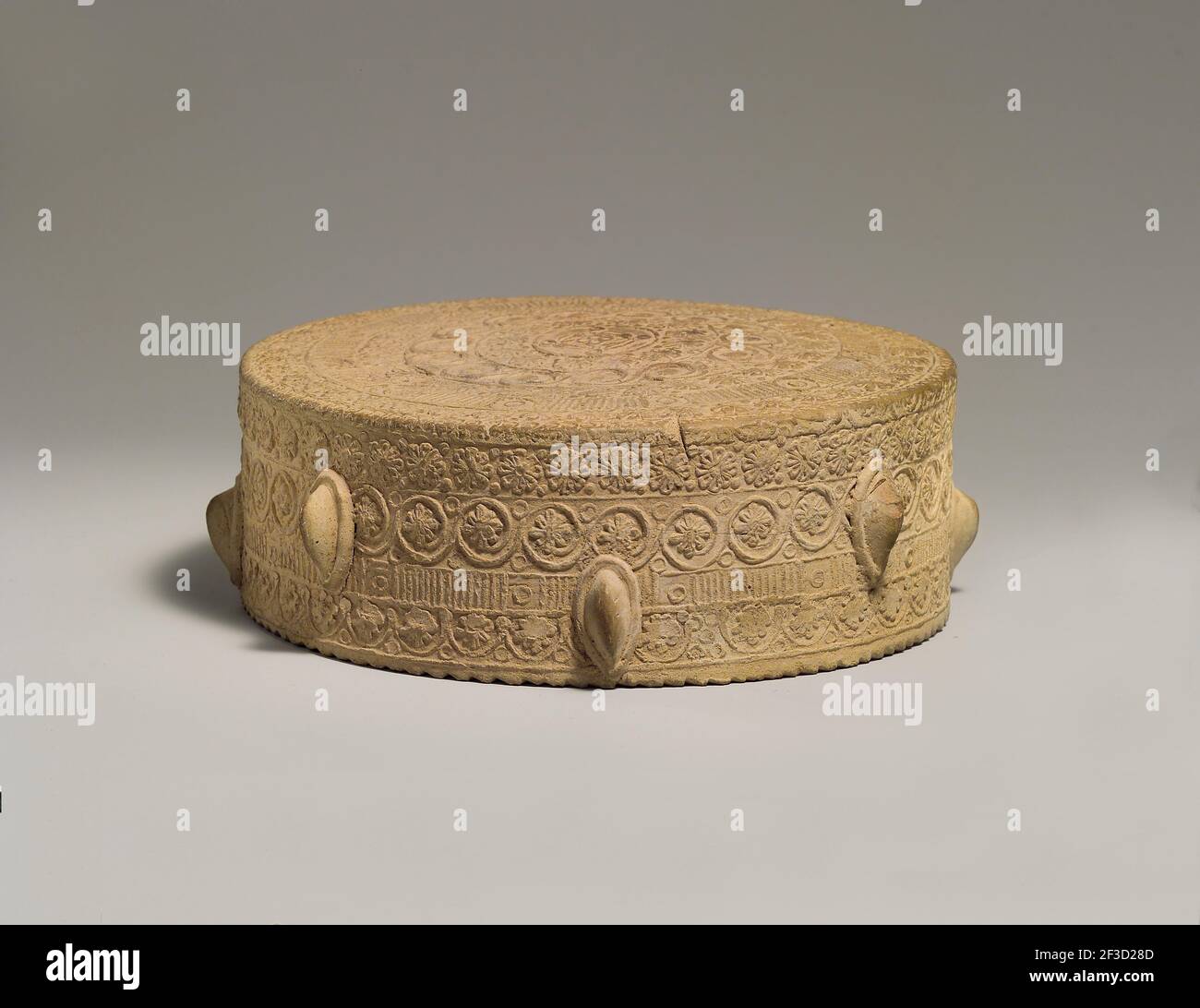Piatto, Iran o Iraq, VII secolo. Foto Stock