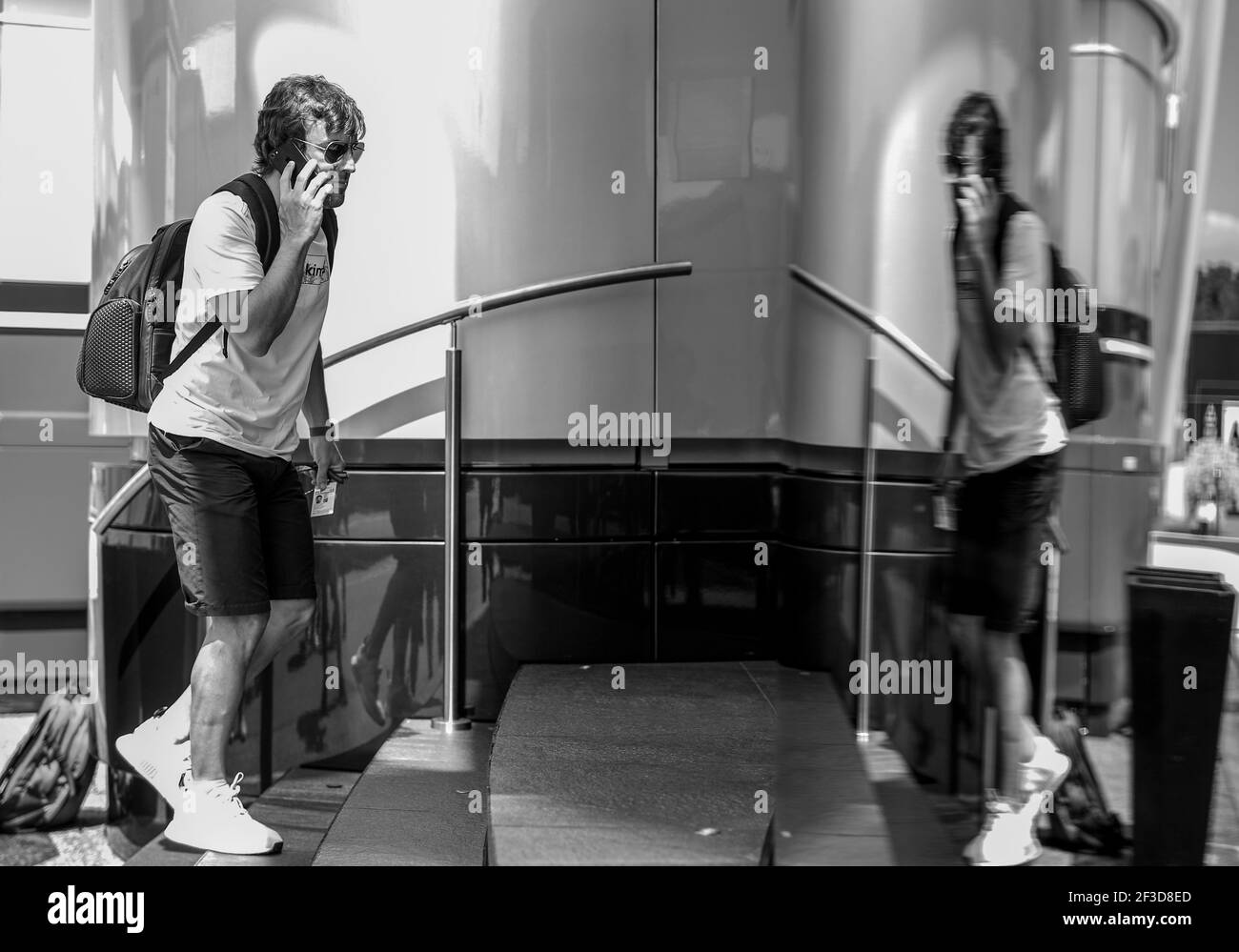 ALONSO Fernando (spa), McLaren Renault MCL33, ritratto durante il Campionato del mondo di Formula uno 2018, Gran Premio di Germania dal 19 al 22 luglio, a Hockenheim, Germania - Foto Florent Gooden / DPPI Foto Stock