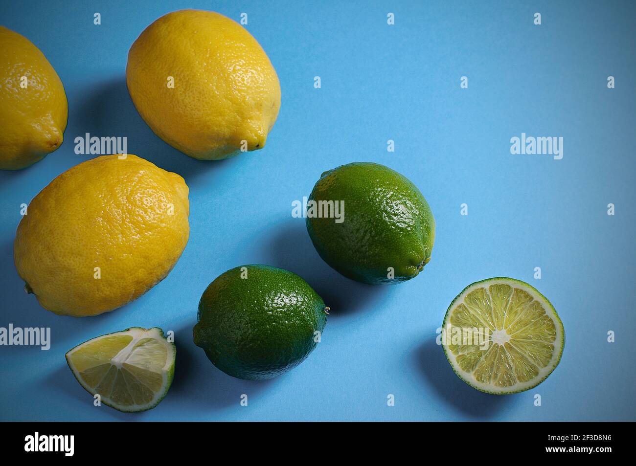 Lime e limoni - una fonte di vitamina B e C. (CTK Photo/Petr Malina) Foto Stock