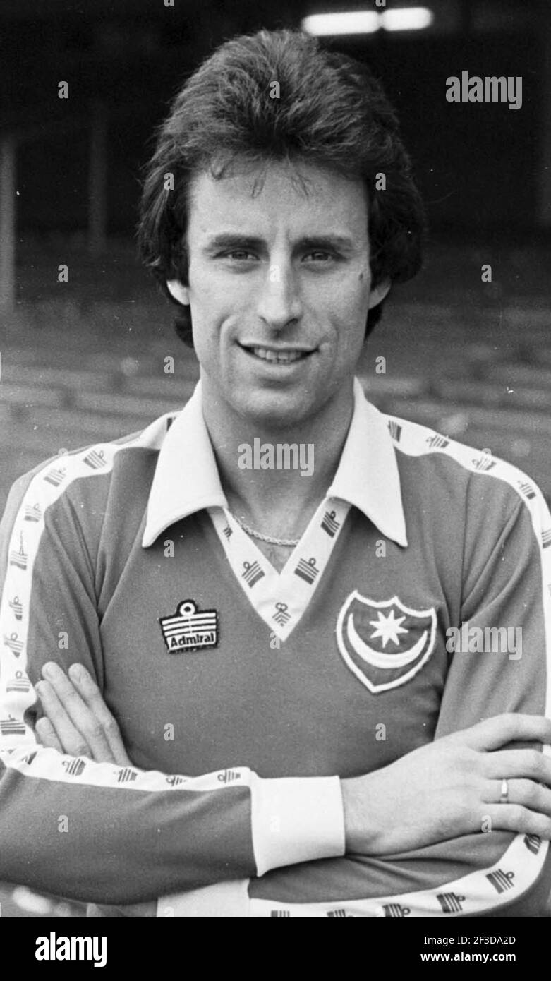 PORTSMOUTH F.C, ALAN GARNER PIC MIKE WALKER Foto Stock