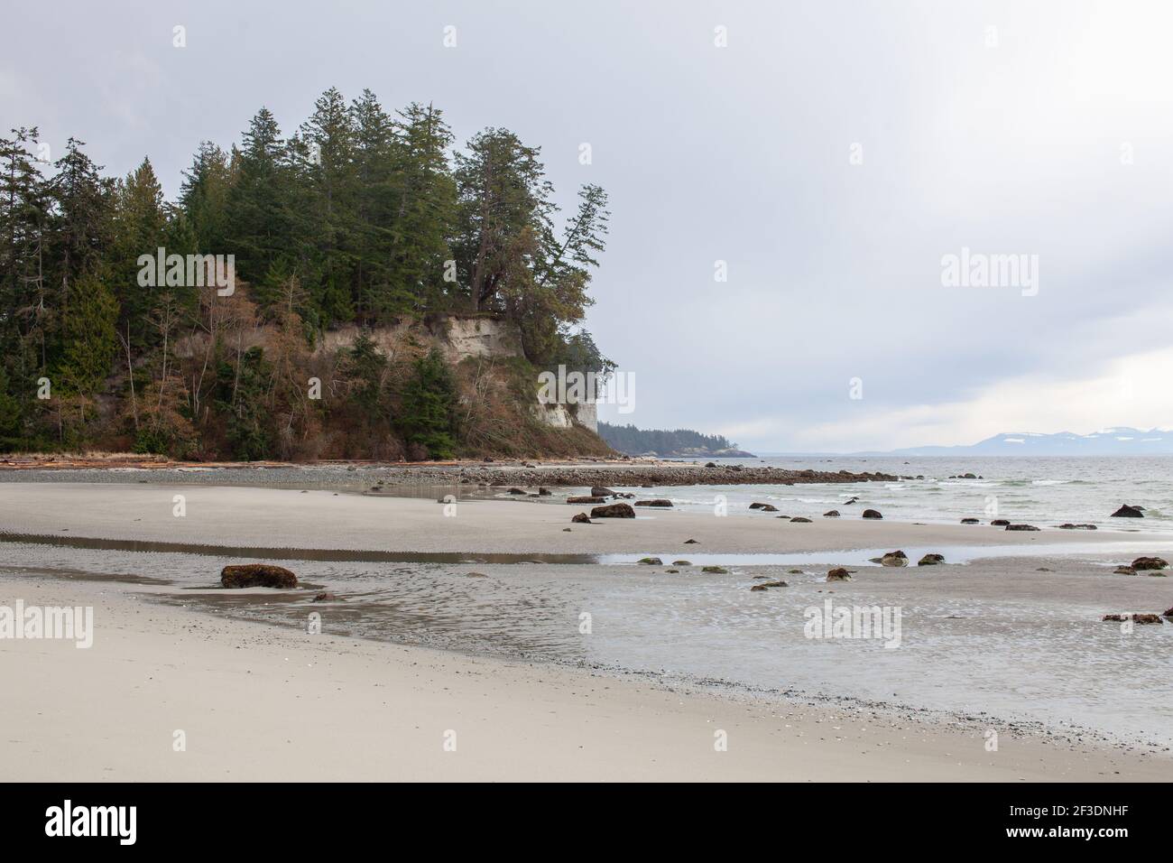 Thormanby Island è una splendida isola al largo della Sunshine Coast nella British Columbia. E' accessibile in barca solo da Secret Cove, e vanta una splendida sabbia Foto Stock