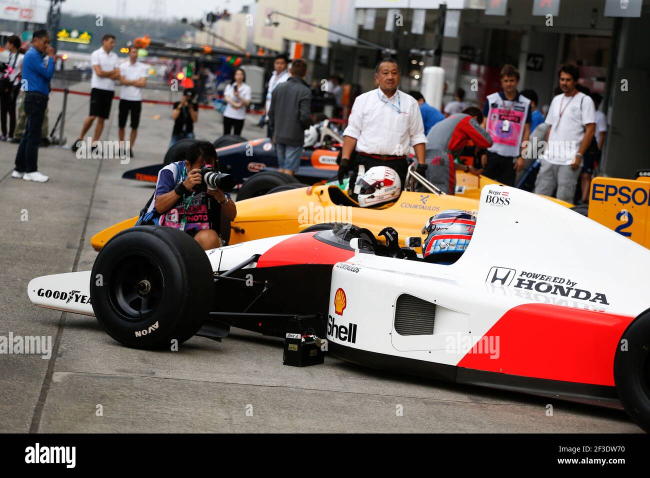 Leggenda F1 30esimo anniversario SATO Takuma durante il Campionato del mondo di Formula uno 2018, Gran Premio del Giappone dal 4 al 7 ottobre a Suzuka - Foto Clemente Marin / DPPI Foto Stock