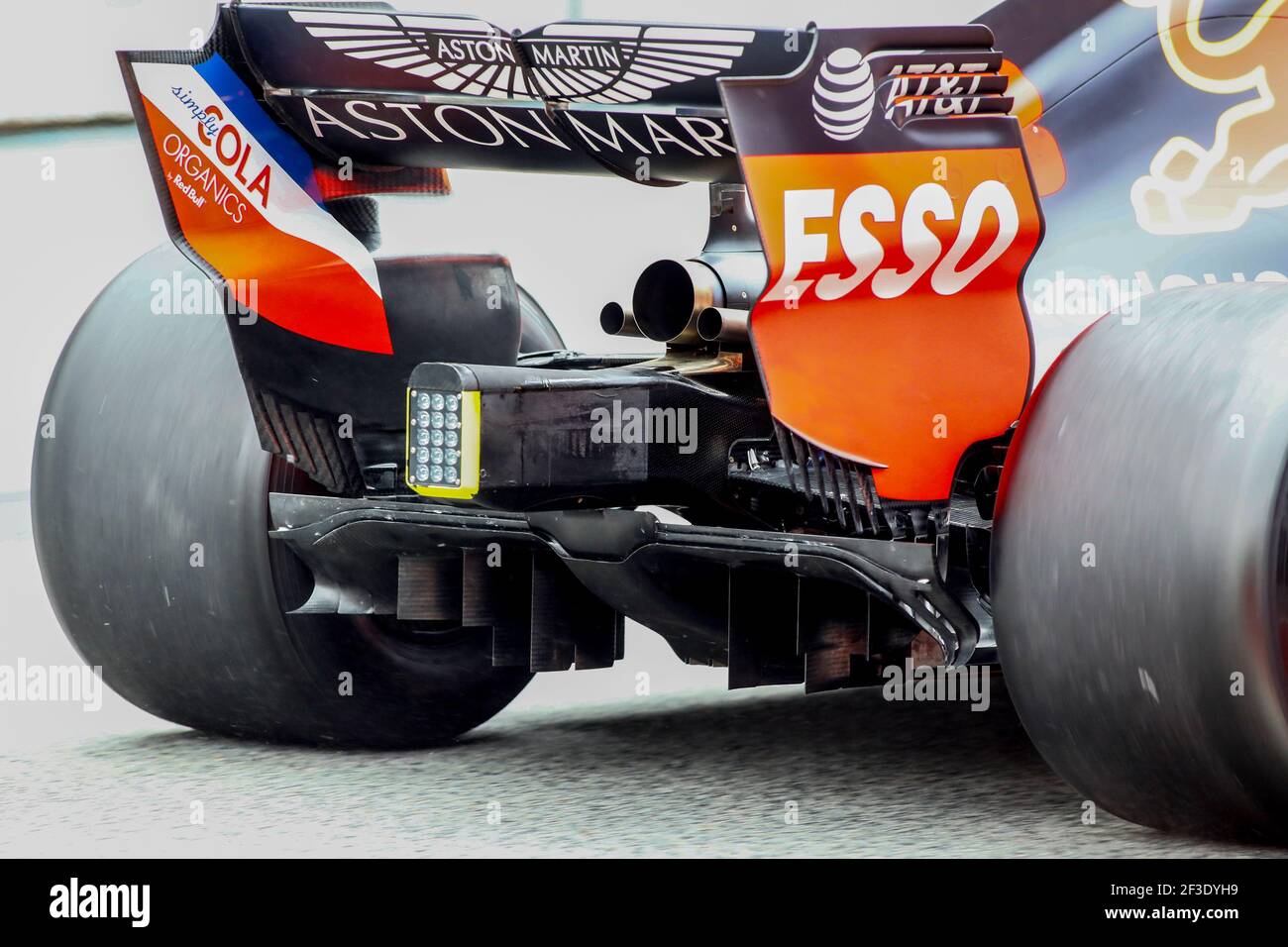 Diffusore posteriore della RB14 durante le prove invernali di Formula 1 2018 a Barcellona, Spagna dal 26 febbraio al 01 marzo - Foto: Xavi Bonilla / DPPI Foto Stock