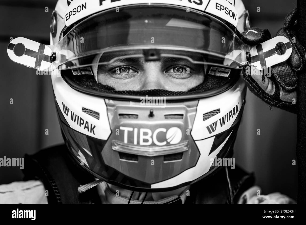 BOTTAS Valtteri (fin), Mercedes AMG F1 Petronas GP W09 Hybrid EQ Power+, ritratto durante i test invernali di Formula 1 2018 a Barcellona, Spagna dal 26 febbraio al 01 marzo - Foto Florent Gooden/DPPI Foto Stock
