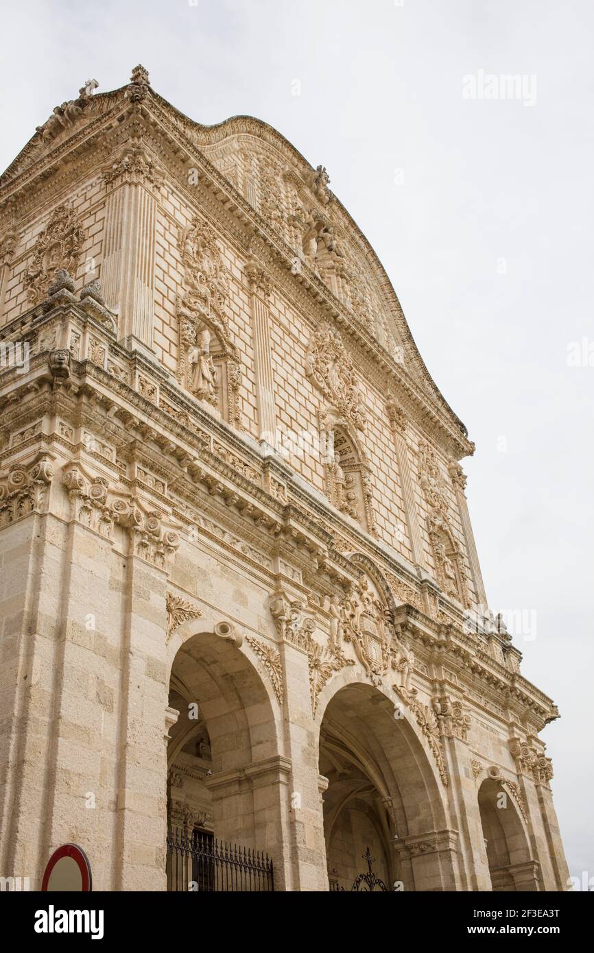 Cattedrale di San Nicola nel quartiere Piazza Duomo di Sassari in Sardegna Foto Stock