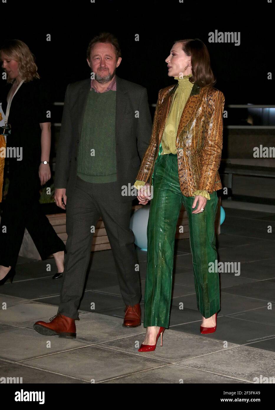 05 marzo 2019 - Londra, Inghilterra, Regno Unito - The National Theatre's Up Next Gala Photo Shows: Cate Blanchett e Andrew Upton Foto Stock