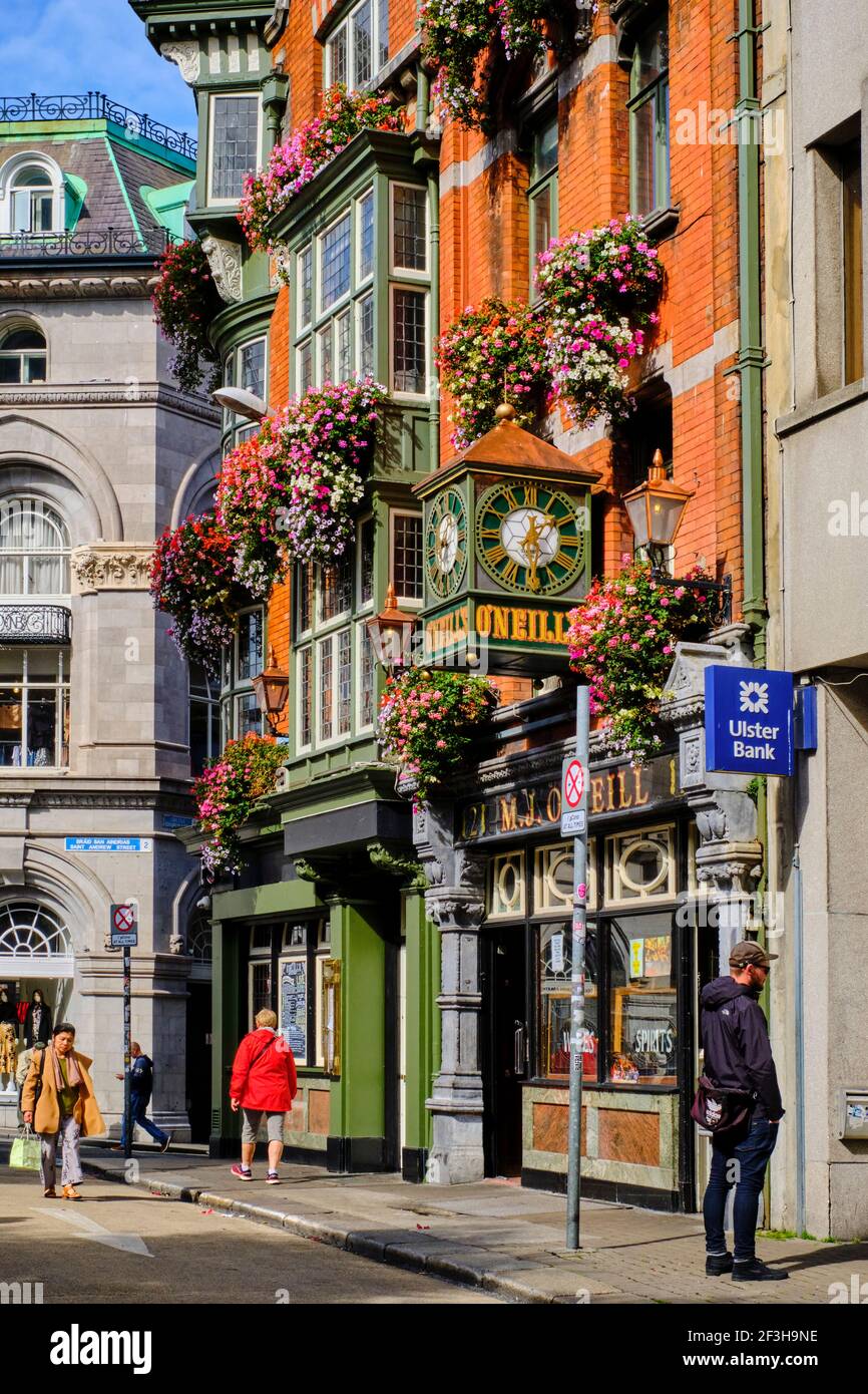 Repubblica d'Irlanda; Dublino, o'Neills Pub Foto Stock