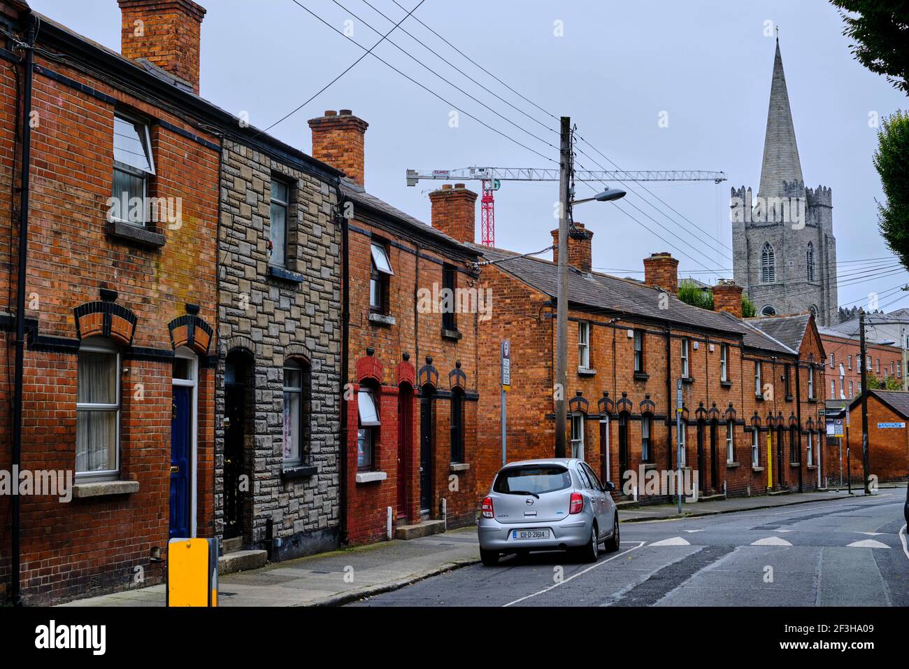 Repubblica d'Irlanda; Dublino, quartiere delle libertà Foto Stock