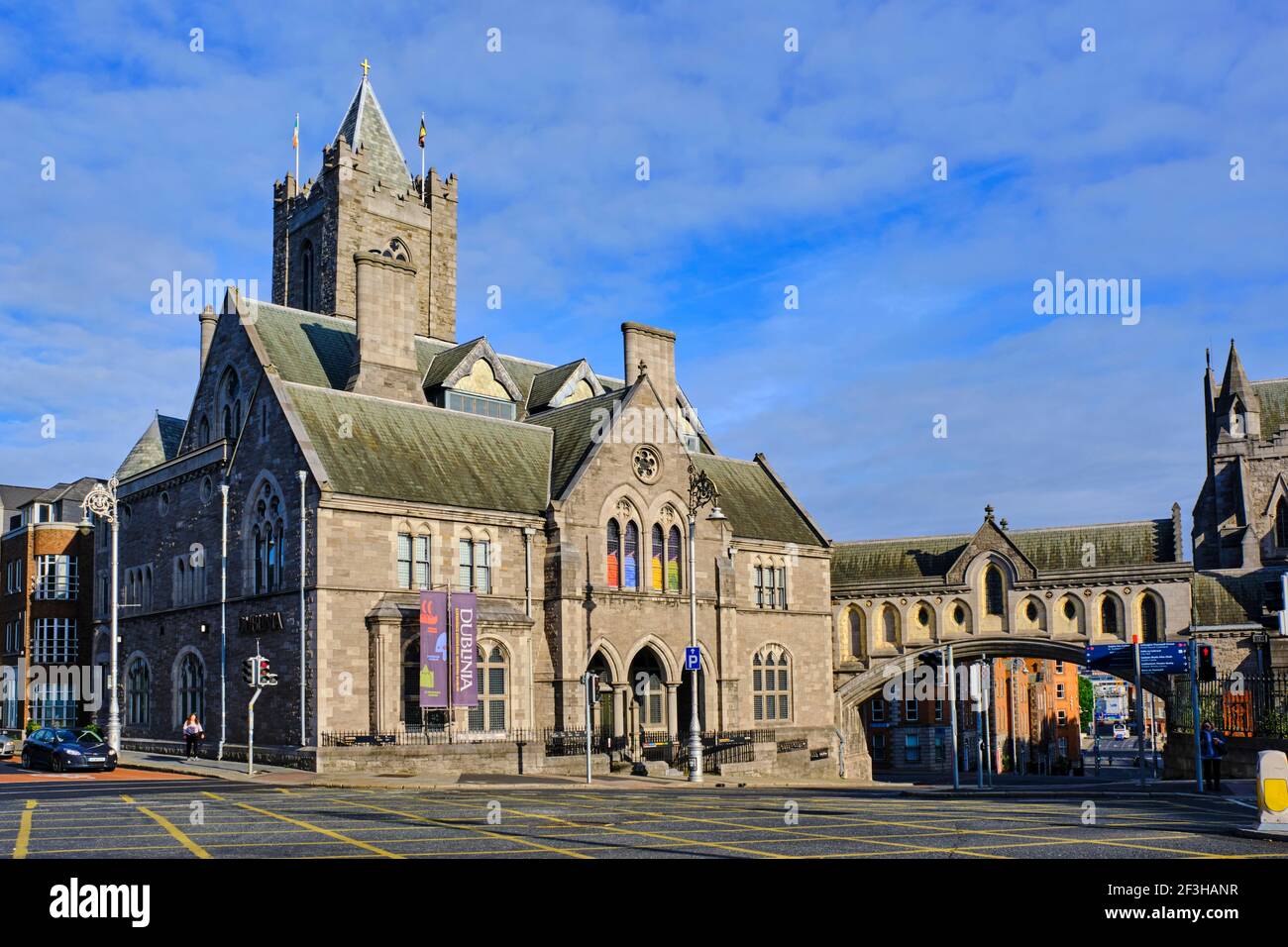 Repubblica di Irlanda, Dublino, la cattedrale di Christ Church Foto Stock