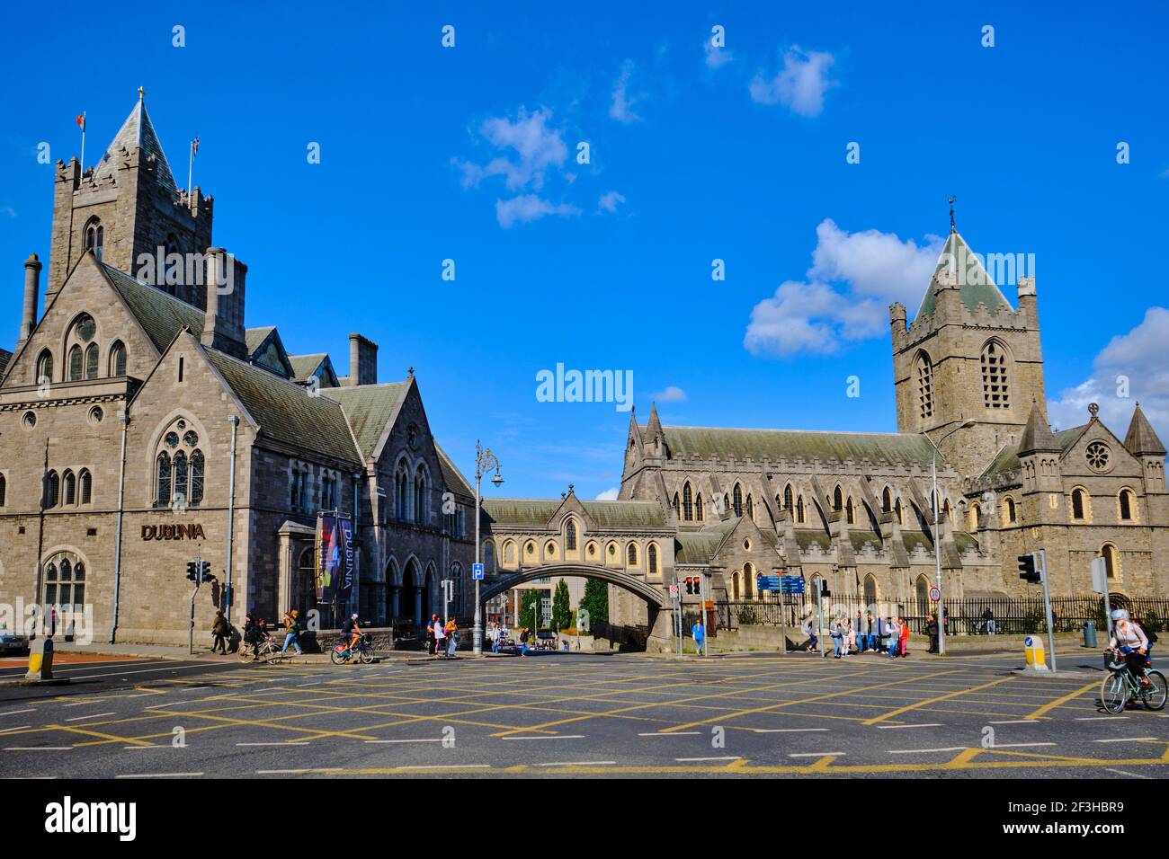 Repubblica di Irlanda, Dublino, la cattedrale di Christ Church Foto Stock