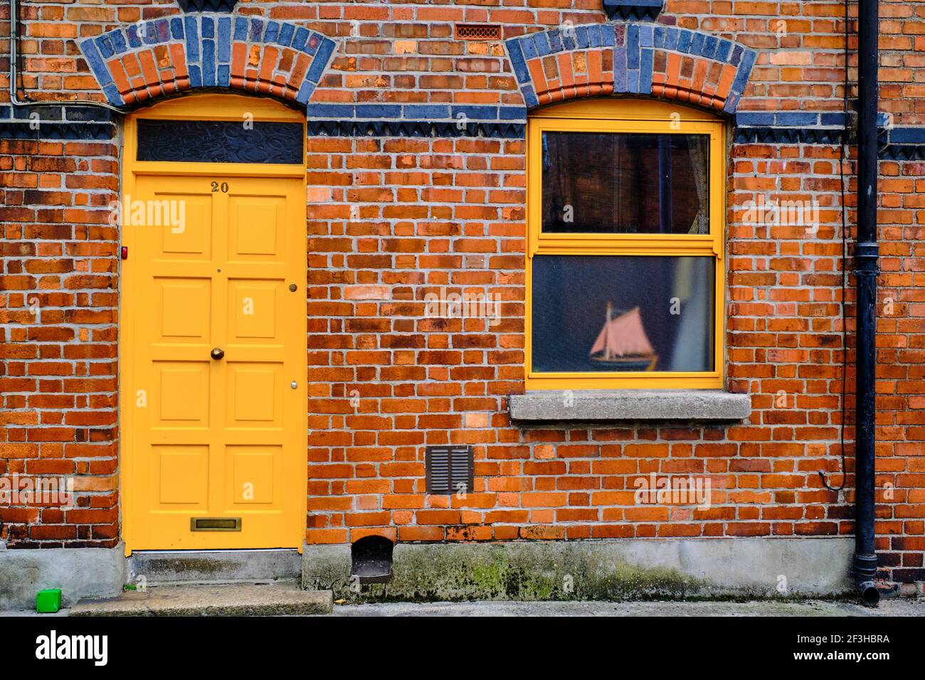 Repubblica d'Irlanda; Dublino, quartiere delle libertà Foto Stock