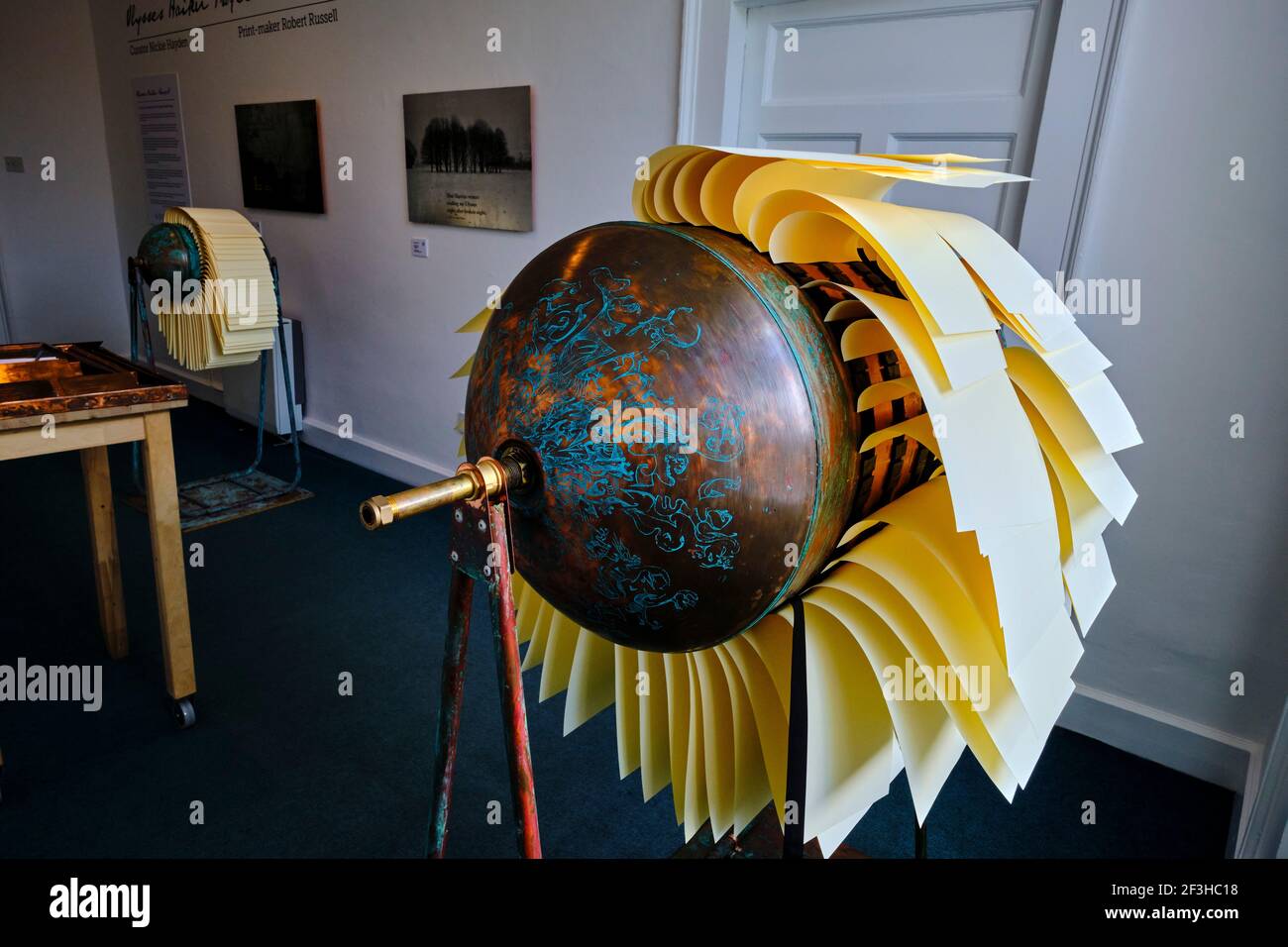 Repubblica d'Irlanda; Dublino, il centro di James Joyce Foto Stock