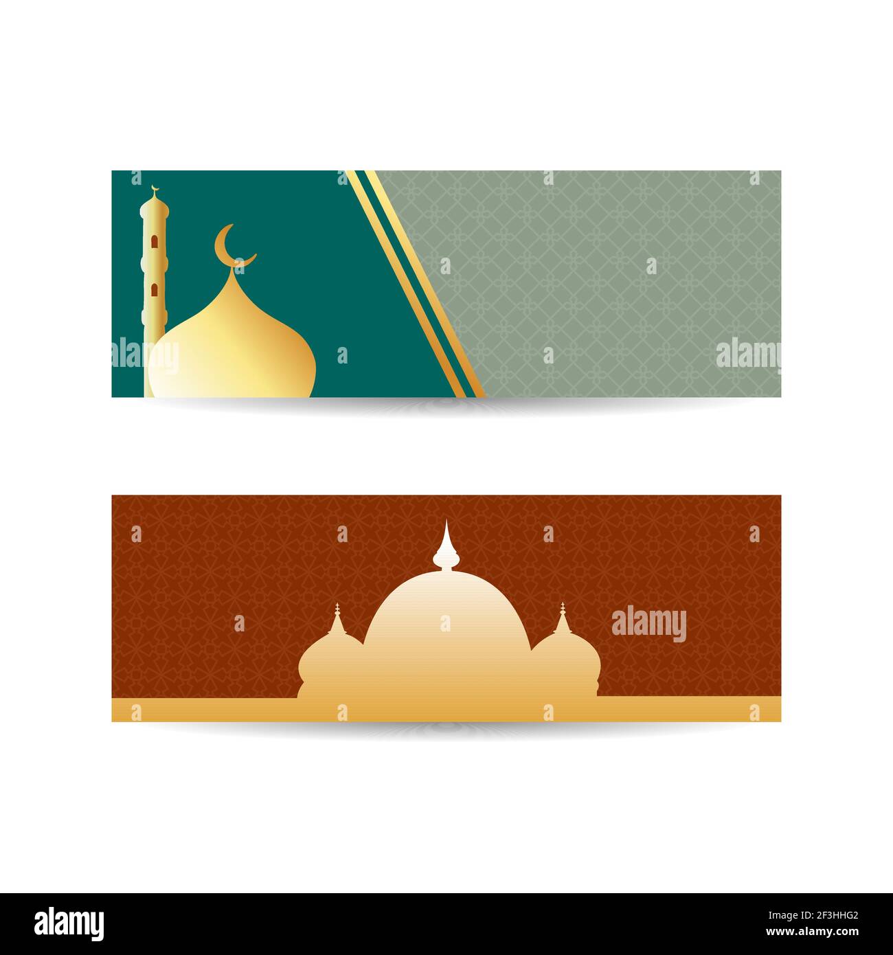 EID Mubarak Design background. Illustrazione vettoriale per biglietti d'auguri, poster e banner. Illustrazione Vettoriale