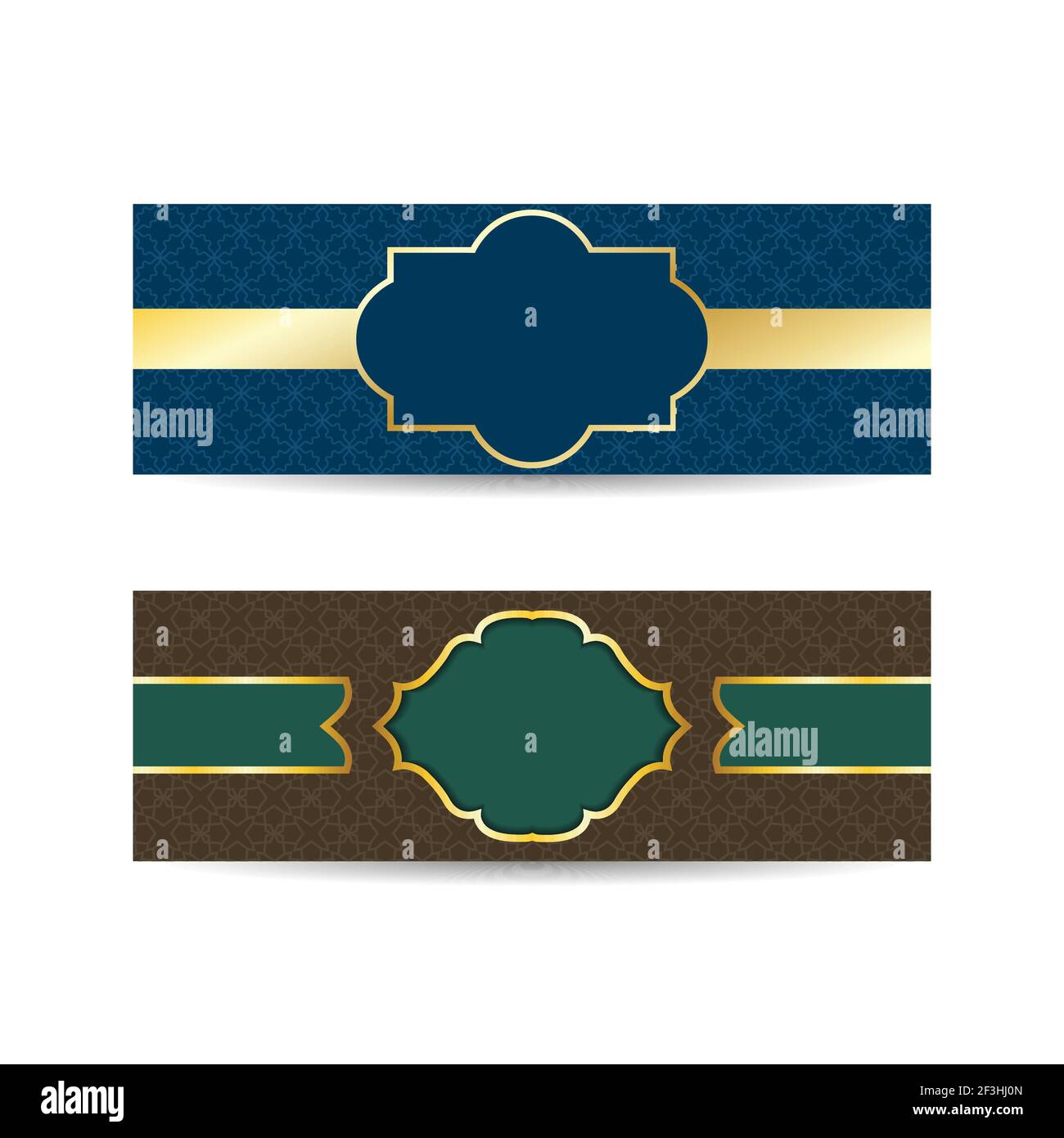 Disegno islamico del vettore cupola della moschea con motivo geometrico per il modello di saluto Eid Mubarak. Banner di sfondo islamico Illustrazione Vettoriale