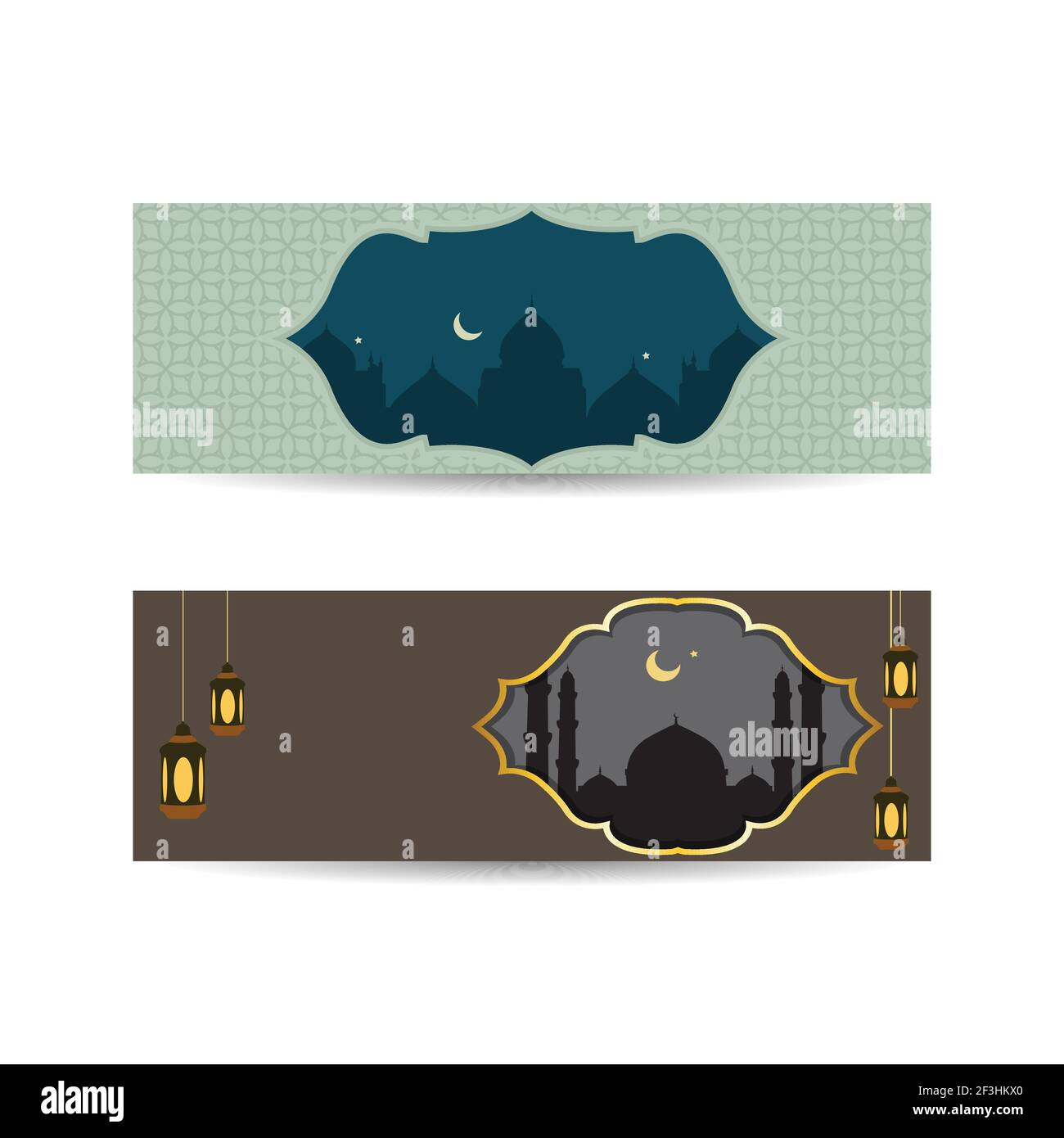 Sfondo dei saluti Ramadan, elemento elegante per modello di disegno, posto per il biglietto di auguri di testo e banner per Ramadan kareem. sfondo islamico bann Illustrazione Vettoriale