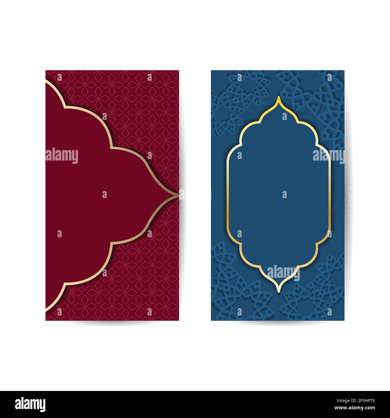 Sfondo astratto con ornamento tradizionale. Illustrazione vettoriale. Banner di sfondo islamico Illustrazione Vettoriale