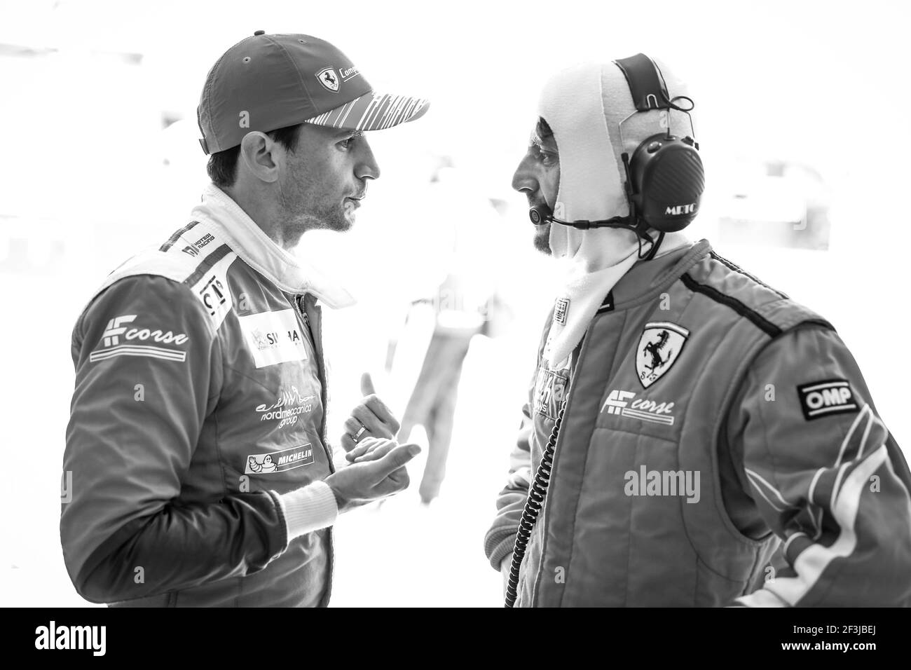 SERRA Daniel (bra), Ferrari 488 GTE EVO del team AF Corse, ritratto durante la 24 giornata di test 2018 ore di le Mans, il 3 giugno sul circuito di le Mans, Francia - Foto Florent Gooden/DPPI Foto Stock
