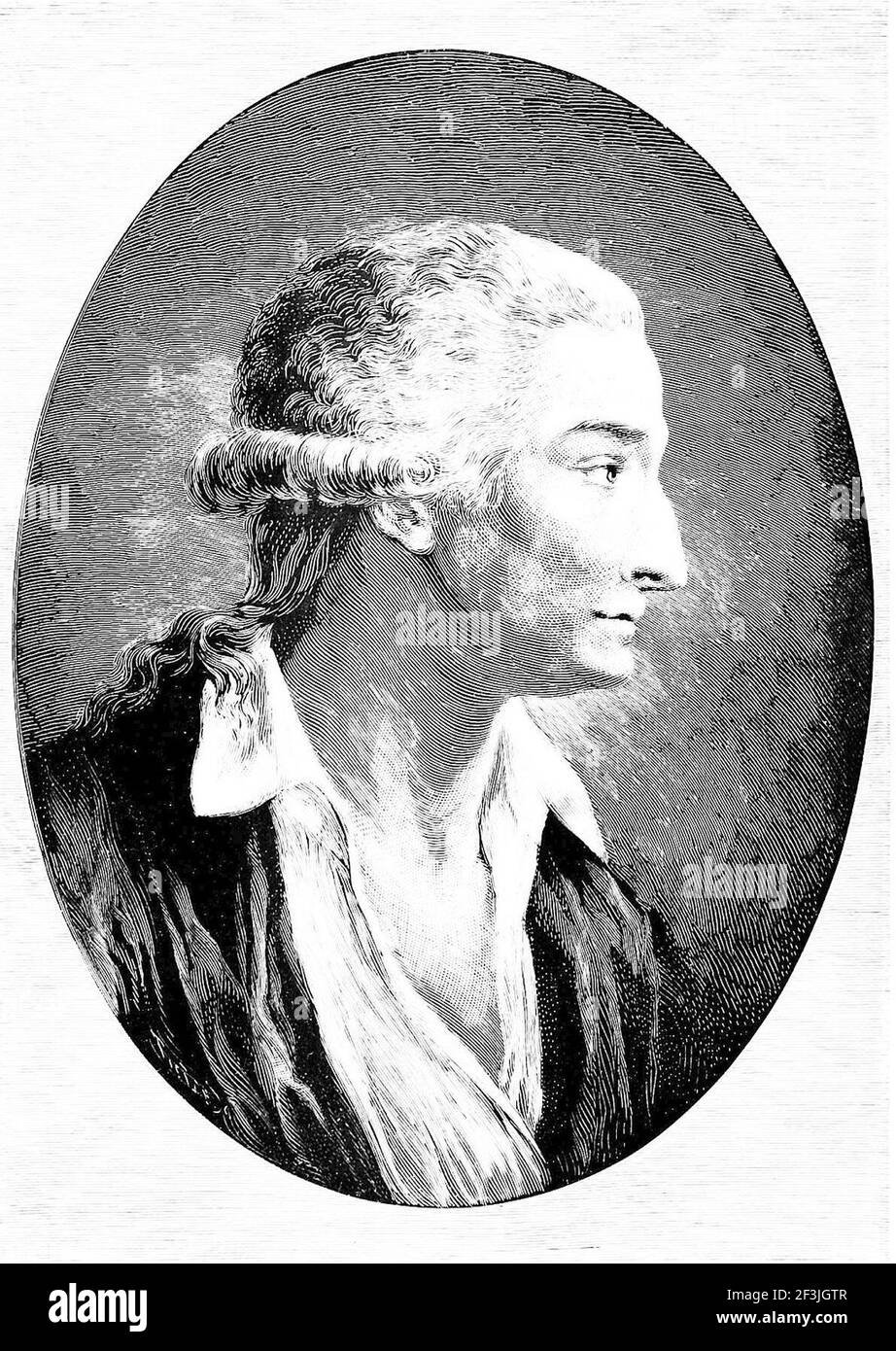 Antoine Laurent Lavoisier. Foto Stock