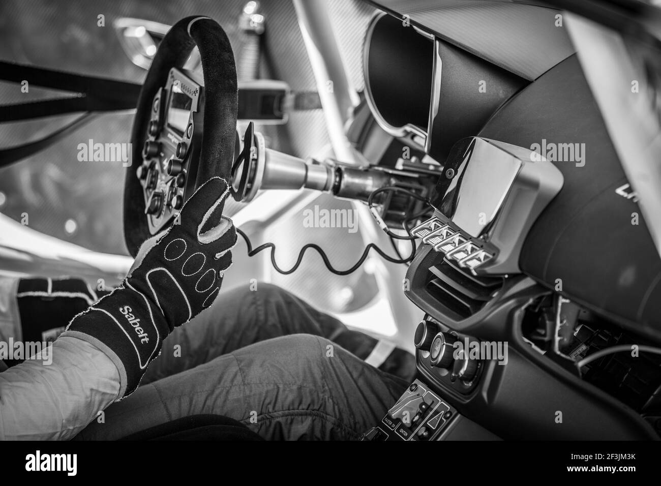 MELA Jean-Baptiste (fra), AUTOSPORT GP, ritratto durante la Coppa Europa Alpina 2018 a Silverstone, Gran Bretagna, dal 31 agosto al 2 settembre - Foto Clemente Luck / DPPI Foto Stock