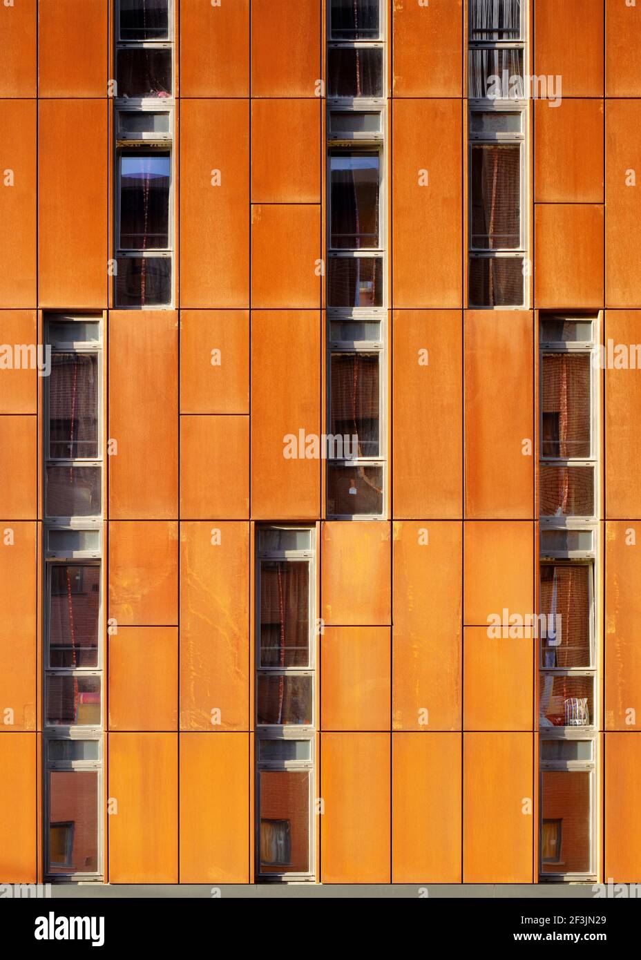 Dettaglio della parte esterna di Parkway Gate, Manchester, Greater Manchester. Foto Stock