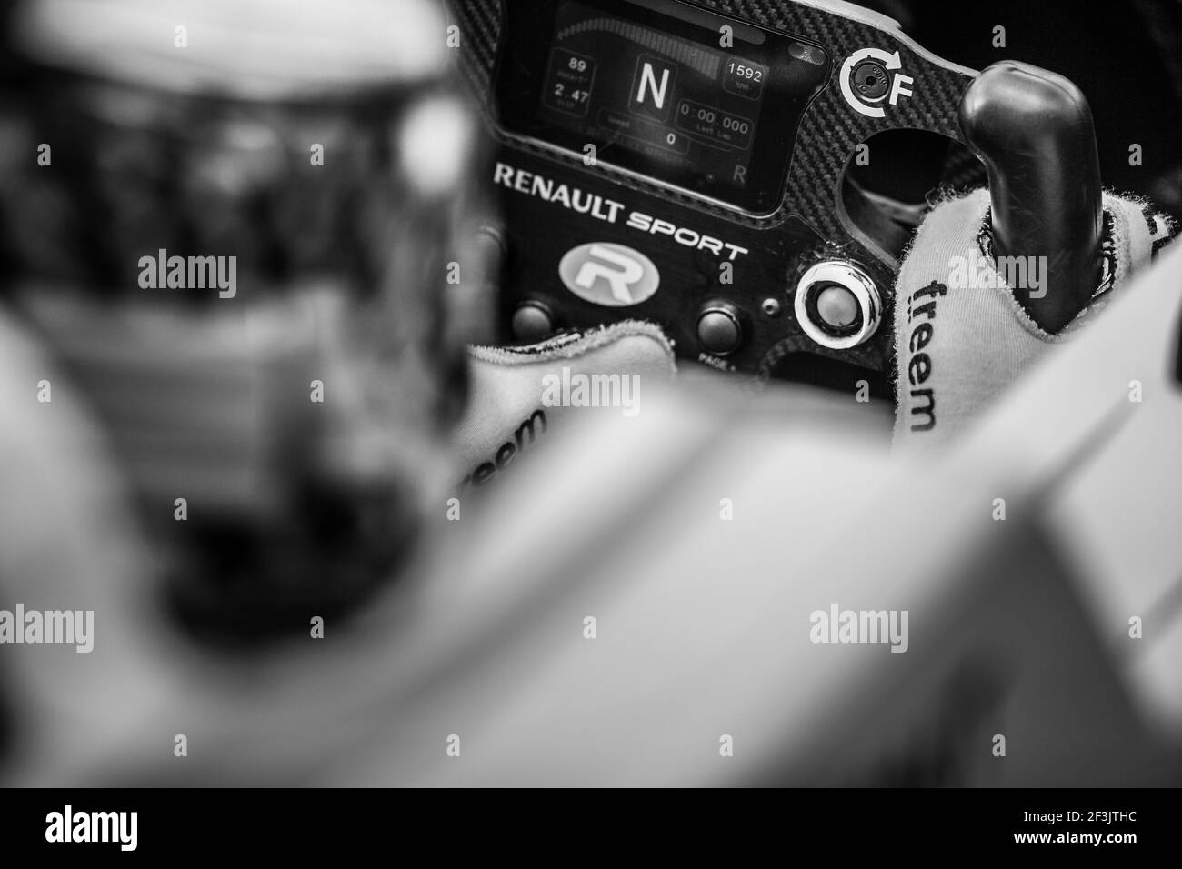 SARGEANT Logan (usa), FR 2.0 Eurocup Renault, team R-Ace GP, ritratto durante la gara Eurocup 2018 di Formula Renault 2.0 ad Hockenheim dal 21 al 23 settembre, in Germania - Foto Clemente Luck / DPPI Foto Stock