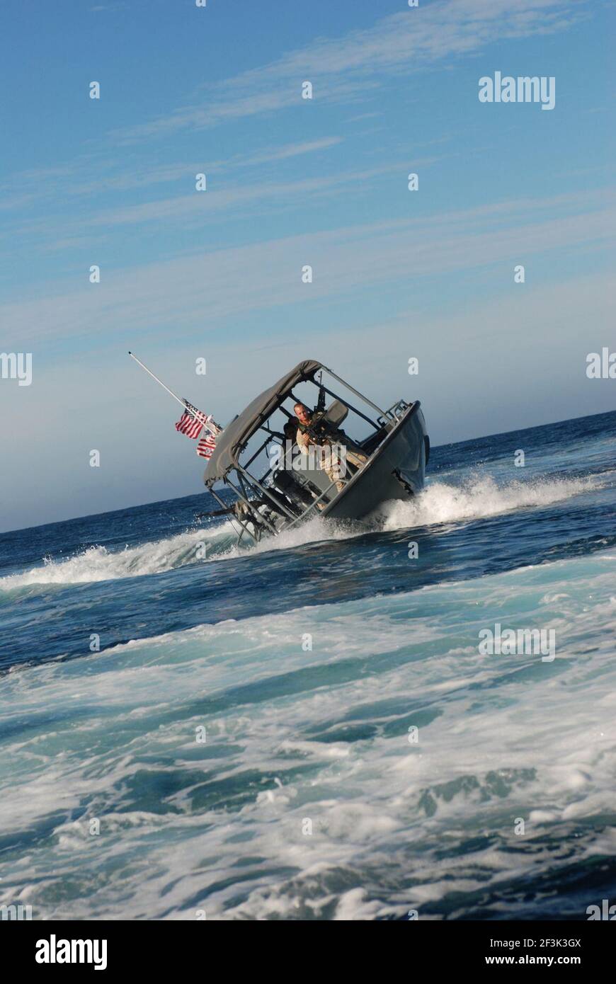 PSU 307 Boat Ops . Militari degli Stati Uniti Foto Stock