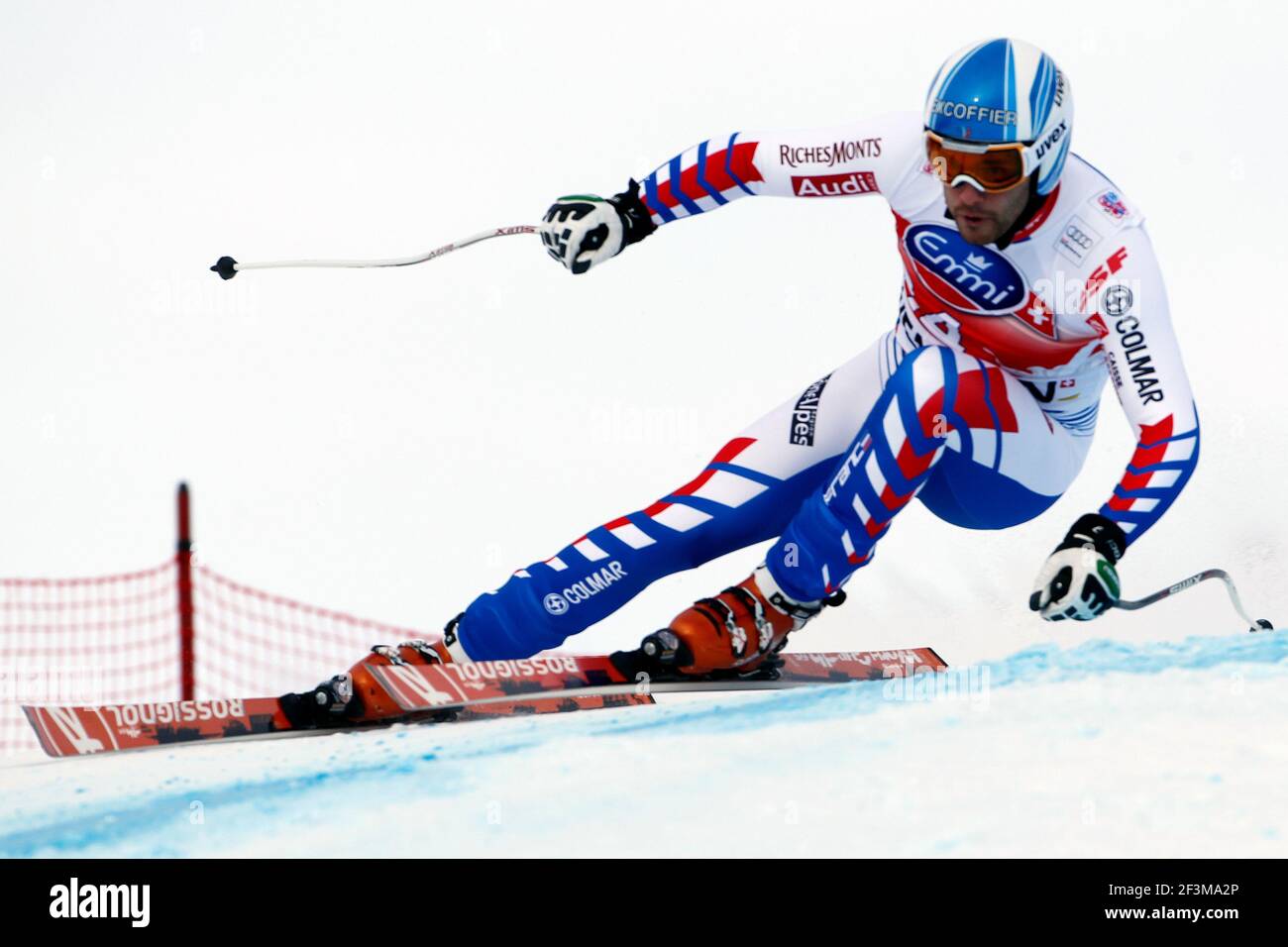 SCI ALPINO - COPPA DEL MONDO 2012-2013 - WENGEN (SUI) - 19/01/2013 - FOTO GERARD BERTHOUD / DPPI - UOMINI IN DISCESA - BRICE ROGER (fra) Foto Stock SCI ALPINO - COPPA DEL MONDO 2012-2013 - WENGEN (SUI) - 19/01/2013 - FOTO GERARD BERTHOUD / DPPI - UOMINI IN DISCESA - BRICE ROGER (fra) Foto Stock