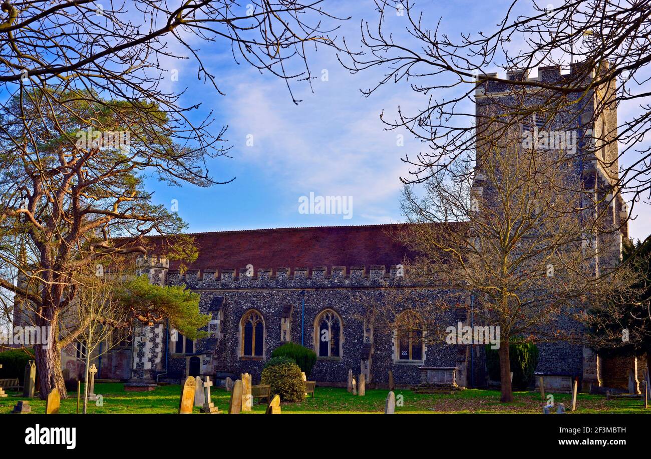 Chiesa di Sant'Agostino, Broxbourne Foto Stock