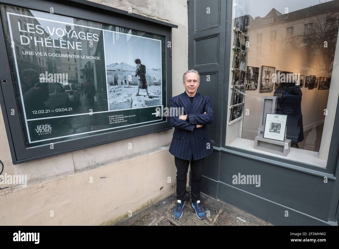 RIAPERTURA DELL'AGENZIA FOTOGRAFICA ROGER-VIOLLET E OGGI OFFRE UN NUOVO SPAZIO ESPOSITIVO A PARIGI Foto Stock