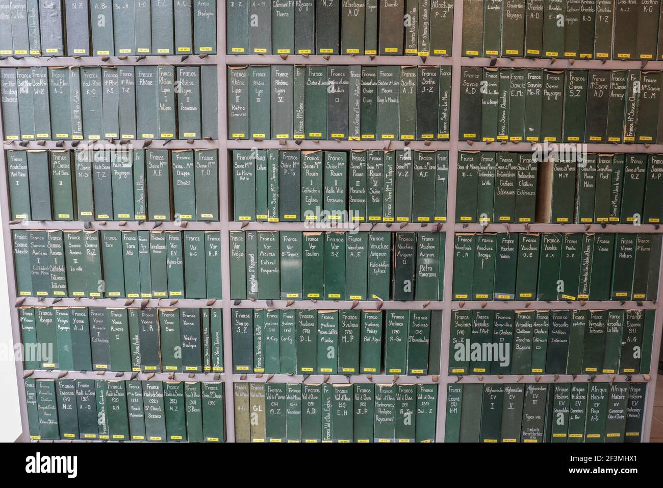 RIAPERTURA DELL'AGENZIA FOTOGRAFICA ROGER-VIOLLET E OGGI OFFRE UN NUOVO SPAZIO ESPOSITIVO A PARIGI Foto Stock