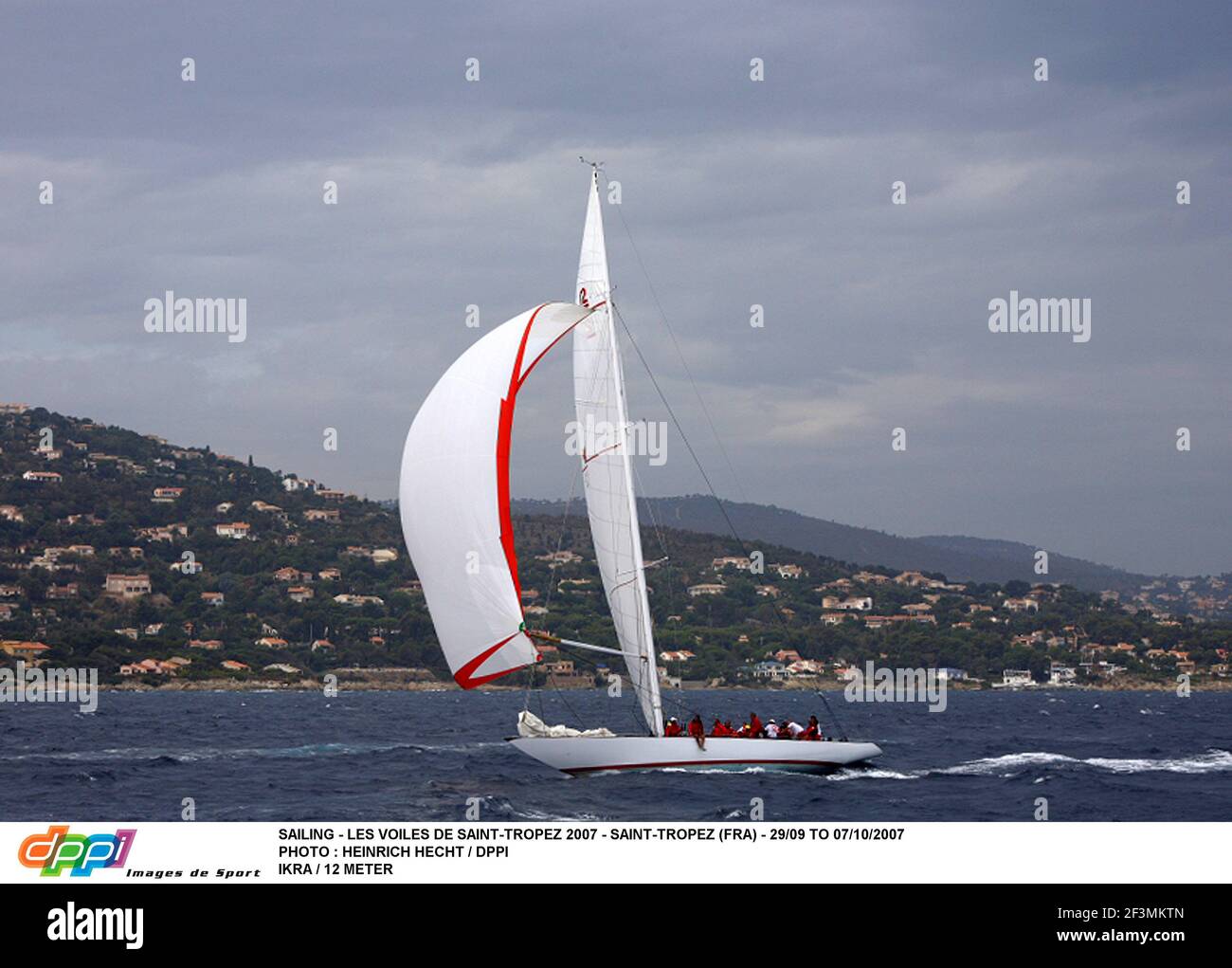 VELA - LES VOILES DE SAINT-TROPEZ 2007 - SAINT-TROPEZ (FRA) - DAL 29/09 AL 07/10/2007 FOTO : HEINRICH HECHT / DPPI IKRA / 12 METRI Foto Stock