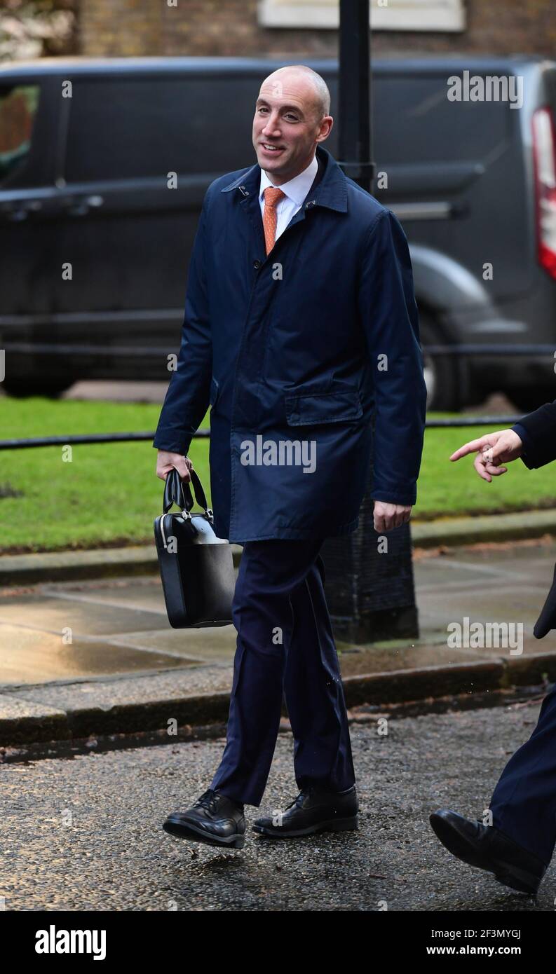 DaN Rosenfield, capo dello staff di No10 a Downing Street, Londra. Data immagine: Mercoledì 17 marzo 2021. Foto Stock