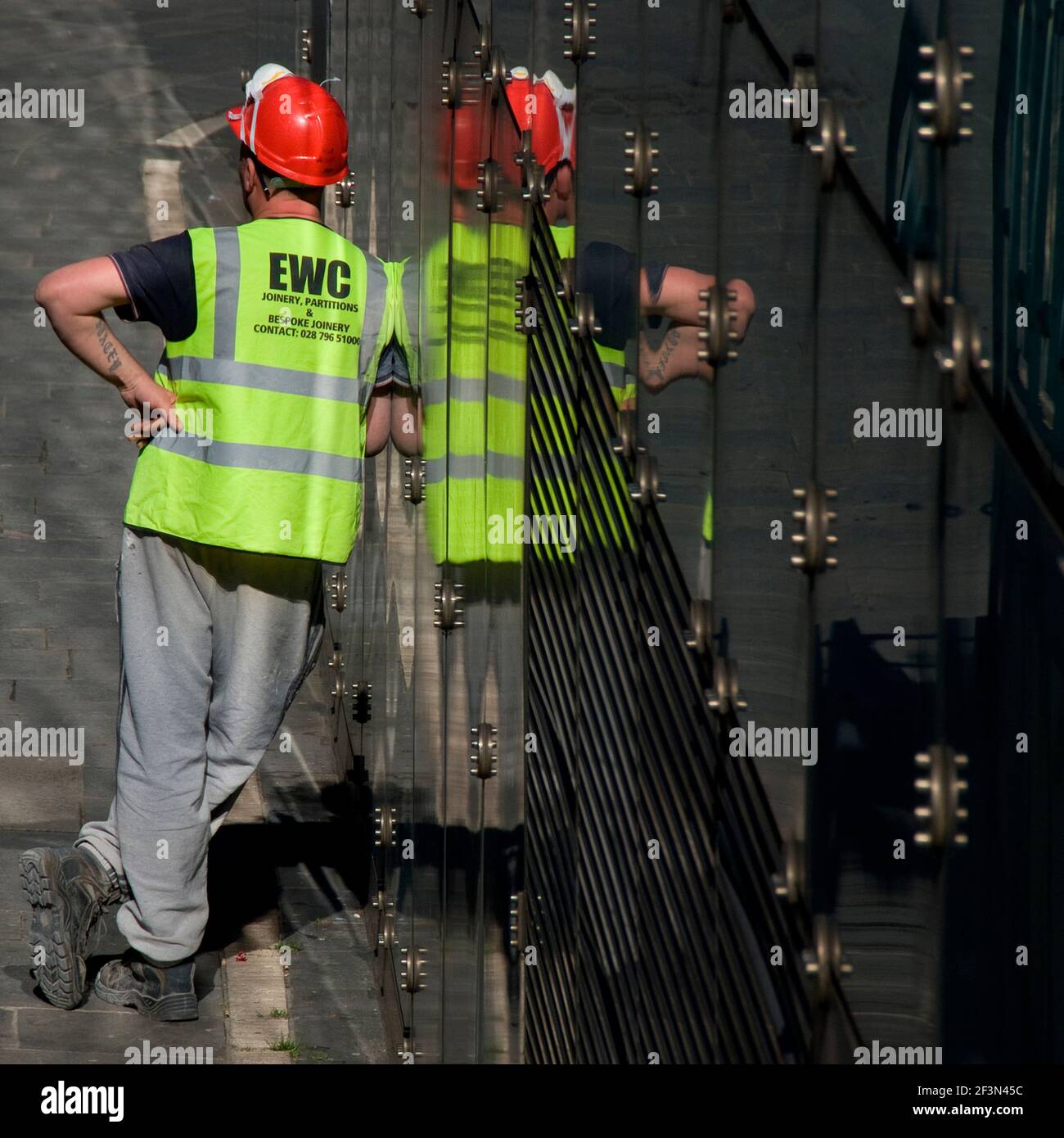 Detail: Reflection Urbis Manchester | Architect: Ian Simpson | Designer: Ian Simpson Architects Foto Stock