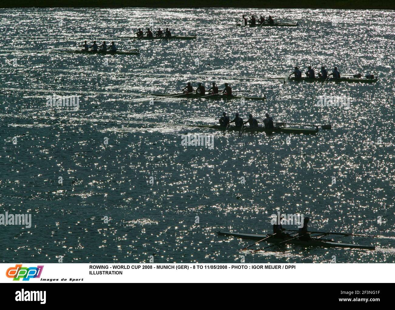 ROWING - WORLD CUP 2008 - MONACO DI BAVIERA (GER) - 8 TO 11/05/2008 - PHOTO : IGOR MEIJER / DPPI ILLUSTRAZIONE Foto Stock