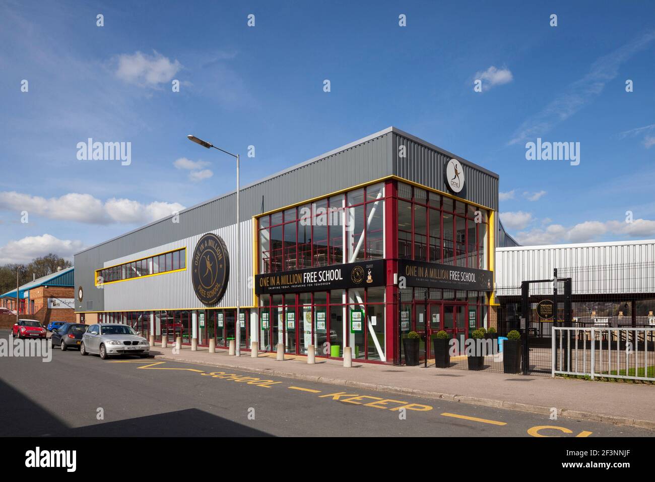 Uno su un milione di scuola libera, Bradford. Foto Stock