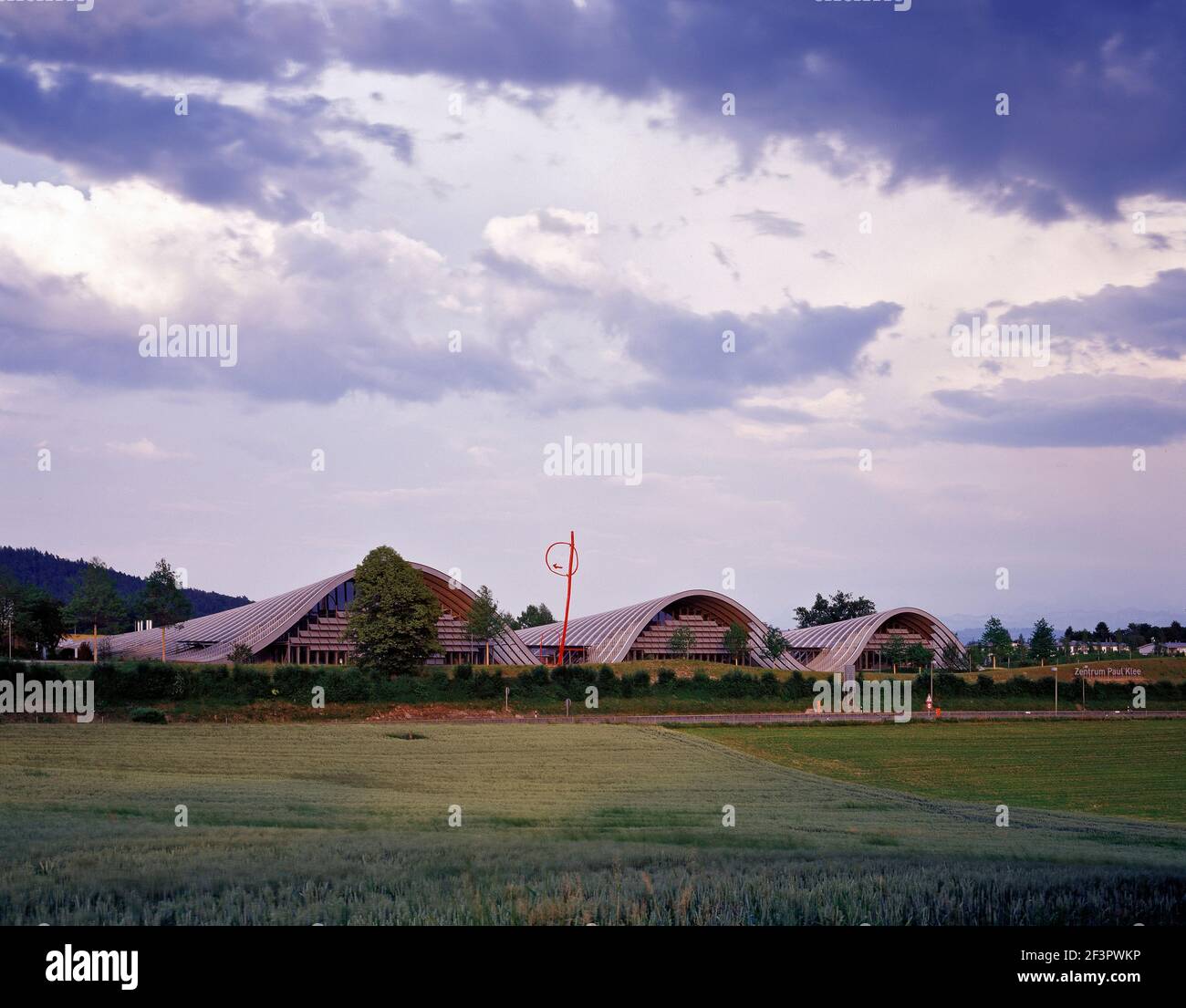 Zentrum-Paul-Klee, Berna, Schweiz, totale, Renzo piano 2005 Foto Stock