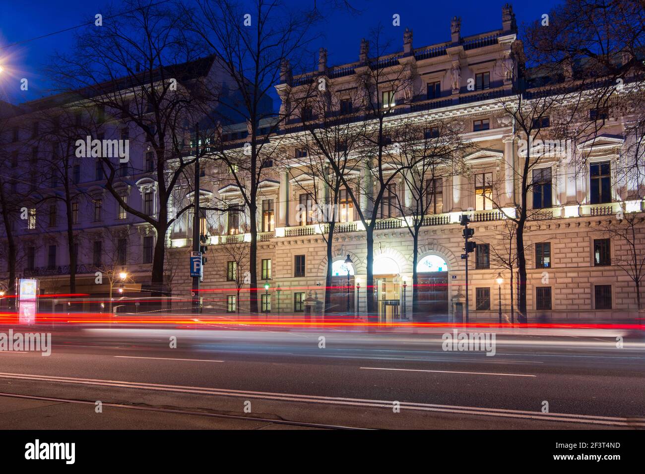 Wien, Vienna: Sede del Fondo OPEC per lo sviluppo internazionale nel 01. Città vecchia, Vienna, Austria Foto Stock