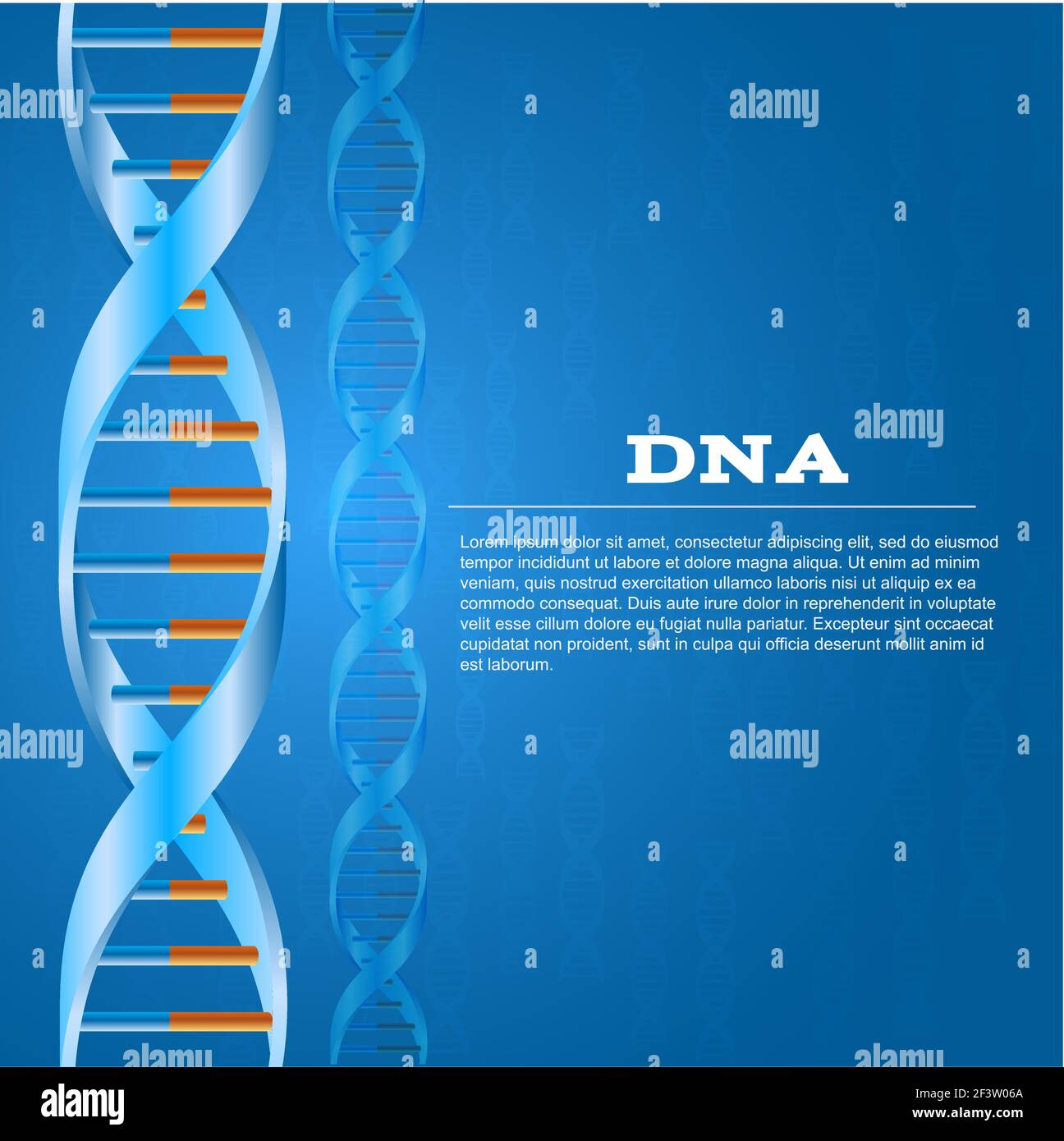 dna di fondo Illustrazione Vettoriale