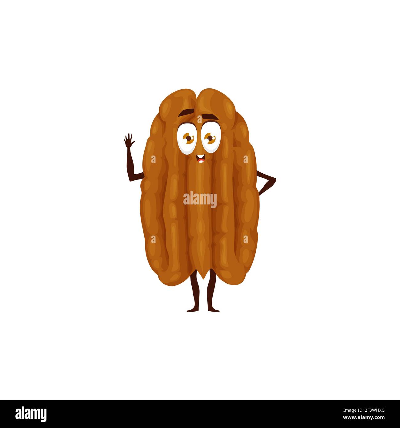 Divertente chocolate chocolate chocolate chicco isolato o seme di  divertente emoticon emoji. Fagiolo di cacao vettoriale, seme essiccato e  fermentato con viso infantile e occhi grandi Immagine e Vettoriale - Alamy