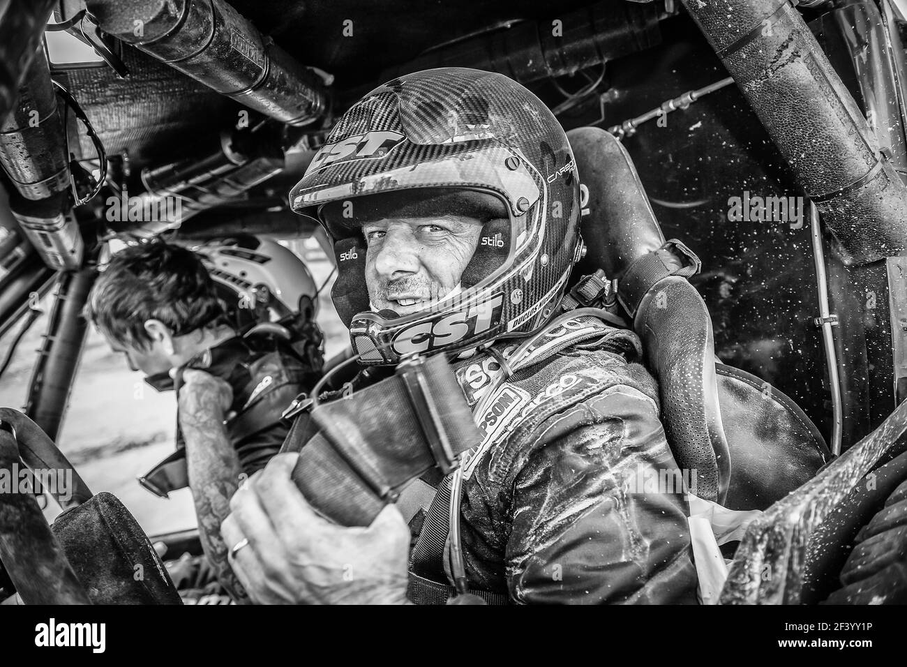 DUCLOS Nicolas (fra), XTREME PLUS POLARIS , auto, auto, ritratto durante la Via della Seta 2018 Off Road rally, luglio 21, Astrakhan - Astrakhan, Russia - Foto Eric Vargiolu / DPPI Foto Stock