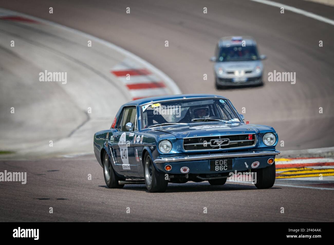 240 Cengiz ARTAM, CAN ARTAM, TUR, TUR, FORD Mustang 289 1965, azione durante il Tour Auto 2018 Optic 2000, dal 24 al 28 aprile - Foto Alexandre Guillaumot / DPPI Foto Stock