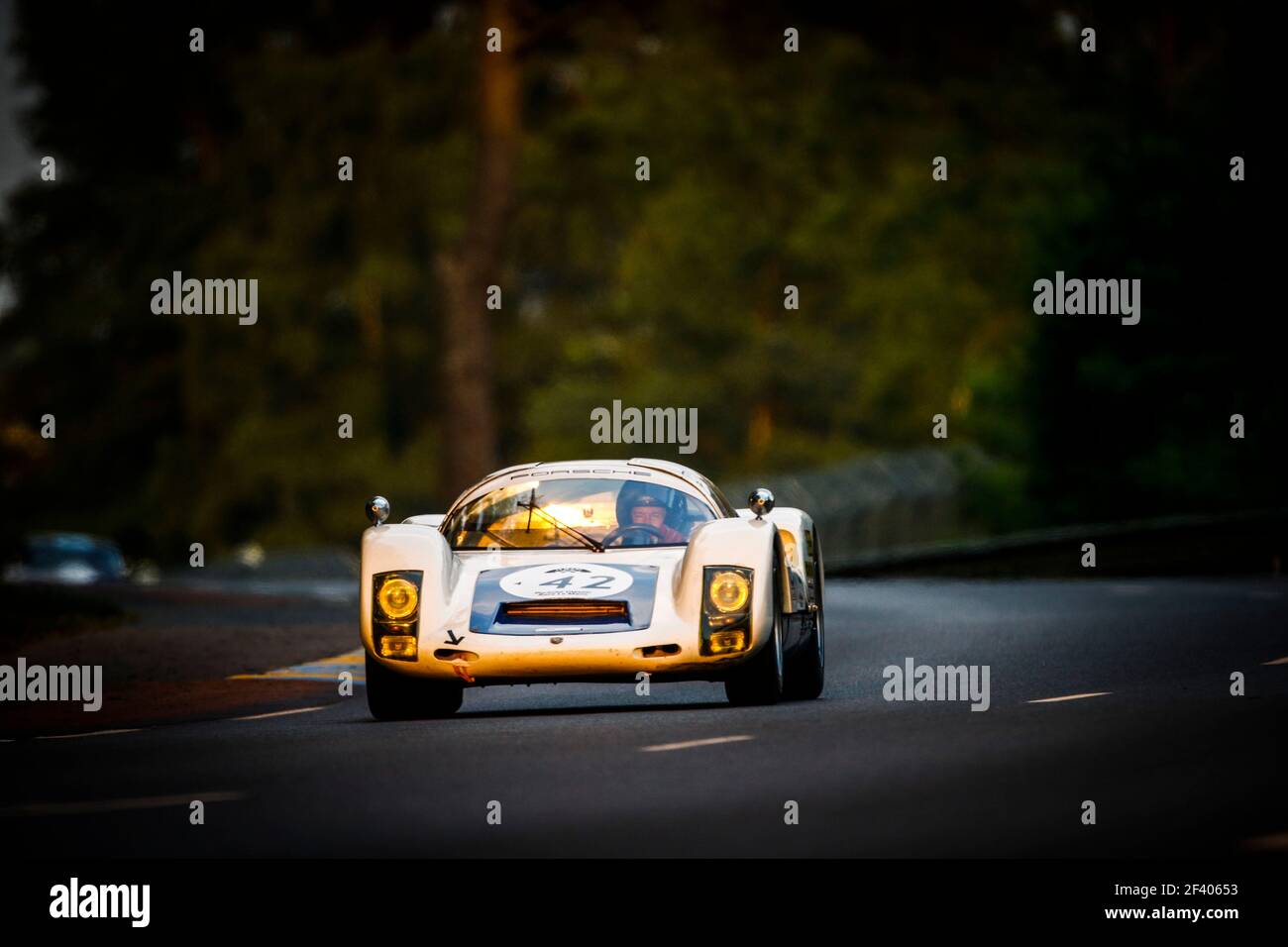42 ROCHER (fra) / ROBERT (fra), PORSCHE 906 Carrera 6 1966, in azione durante le 2018 le Mans Classic, Francia dal 6 all'8 luglio, a le Mans - Foto Francois Flamand / DPPI Foto Stock