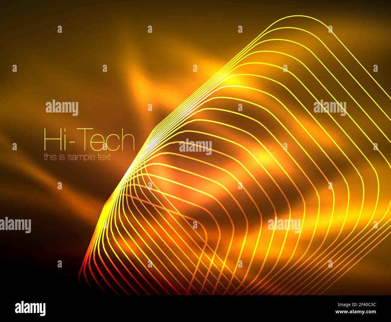 Il Neon incandescente piazze di contorno nel buio. Il Neon incandescente piazze di contorno nel buio, luce brillante effetto magico, geometrico modello minimo. Illustrazione Vettoriale Illustrazione Vettoriale