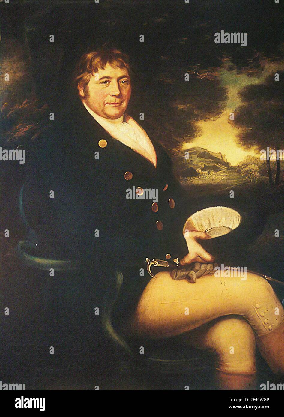 Charles Marion Russell- Alexander Turner 1793 Foto Stock