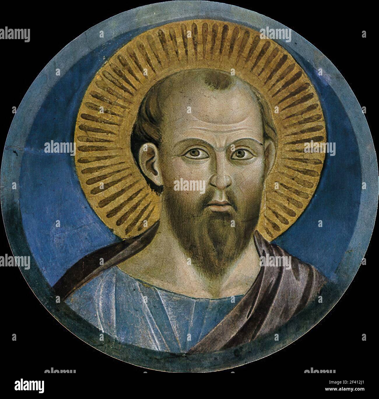 Giotto di Bondone - San Pietro C 1300 Foto Stock