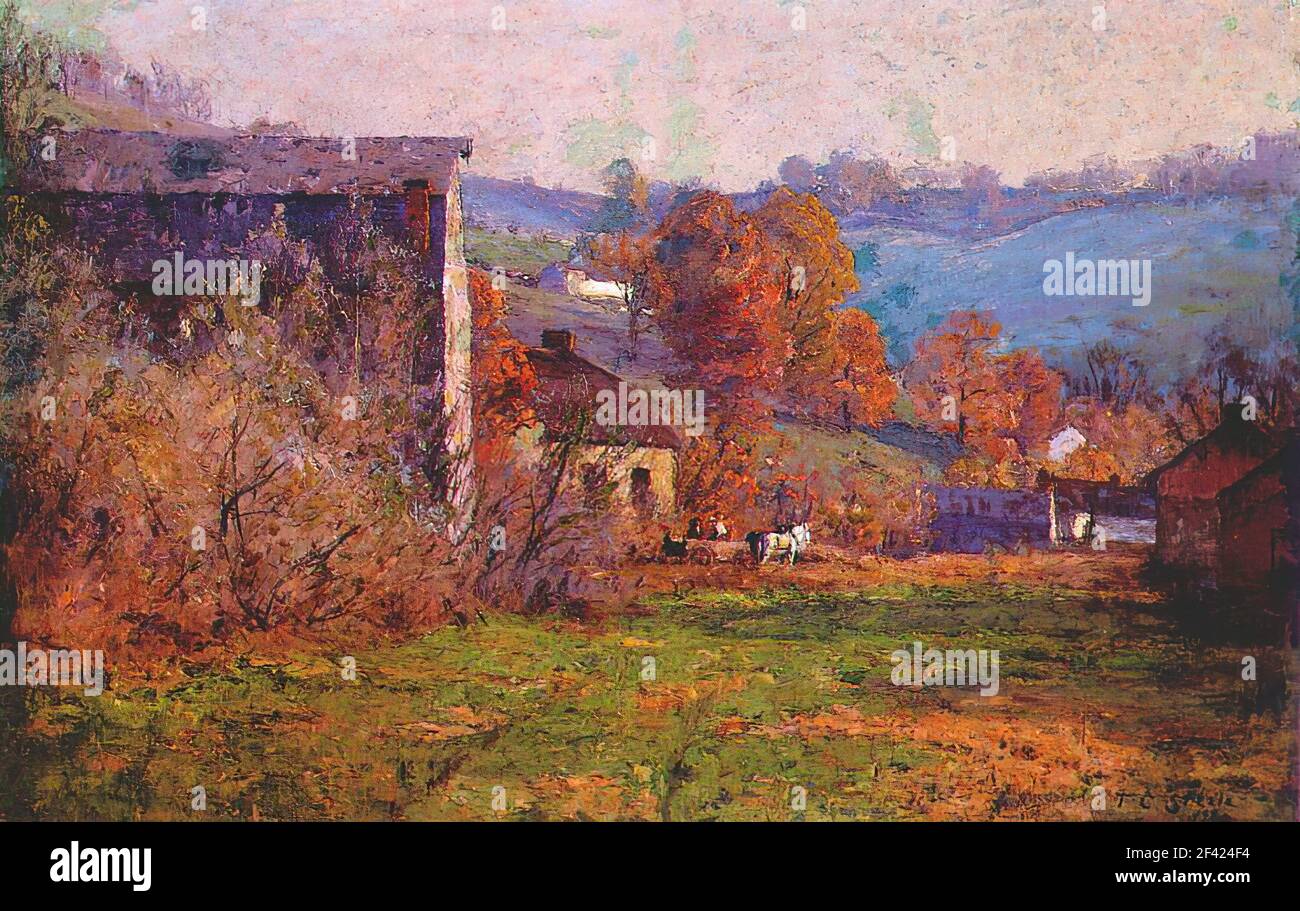 T. C. Steele - Old Mills 1903 Foto Stock