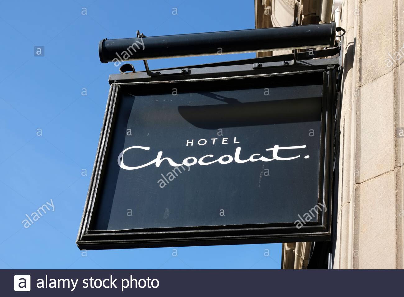 Hotel Chocolat, Chocolatier, Edimburgo, Scozia Foto Stock