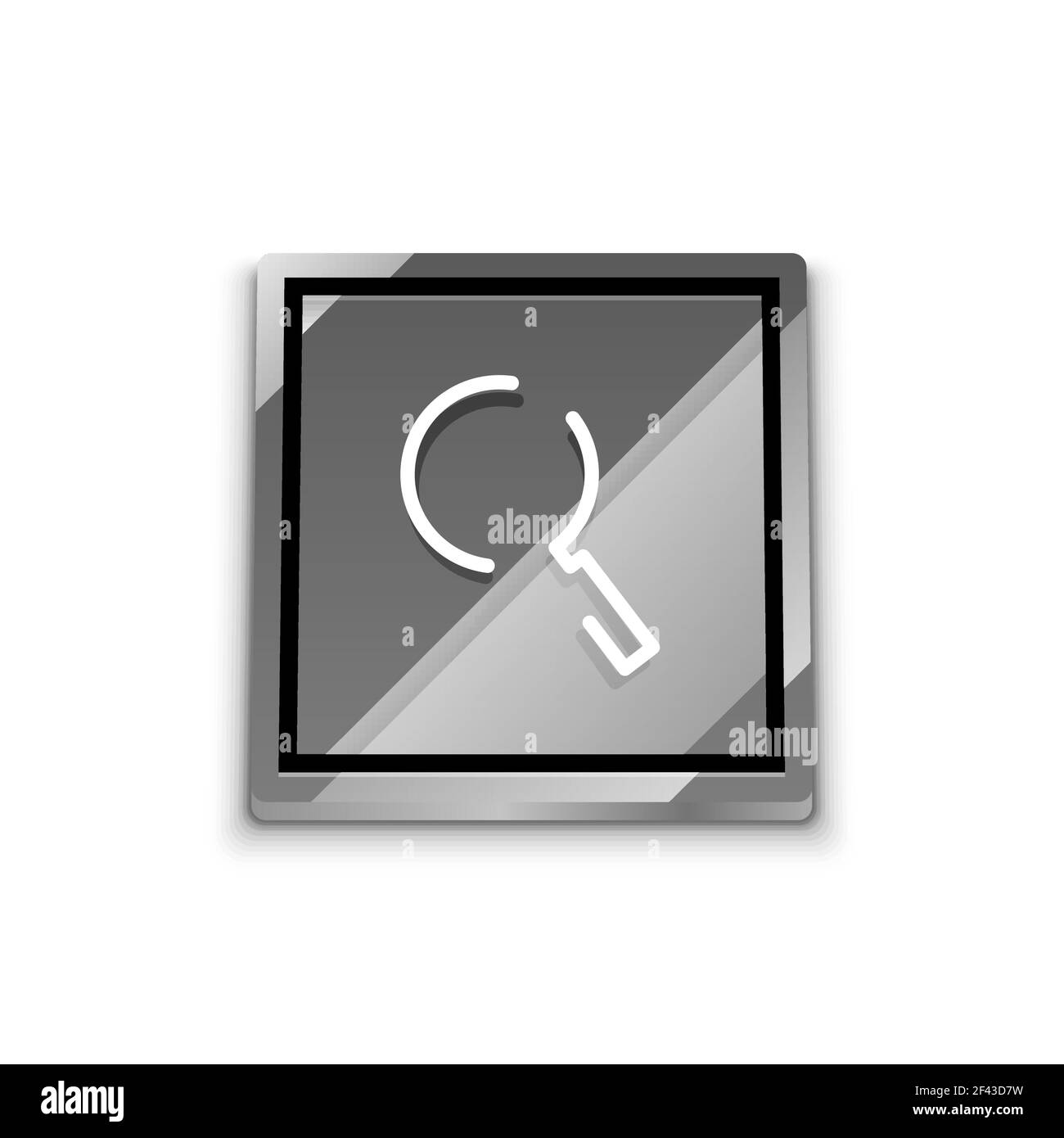 Pulsante Web di ingrandimento della ricerca, icona di ingrandimento. Moderna lente d'ingrandimento, design di siti Web o app mobile. Pulsante Web di ingrandimento della ricerca, icona di ingrandimento. Moderna lente d'ingrandimento, design di siti Web o app mobile. Illustrazione vettoriale Illustrazione Vettoriale