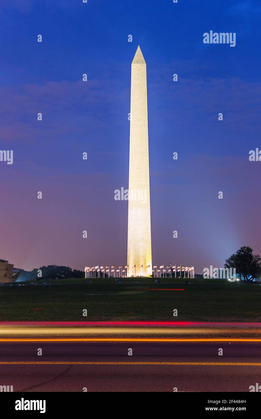 Geografia / viaggio, Stati Uniti, Washington, D. C., centro commerciale nazionale, Washington Monument, Additional-Rights-Clearance-Info-not-available Foto Stock