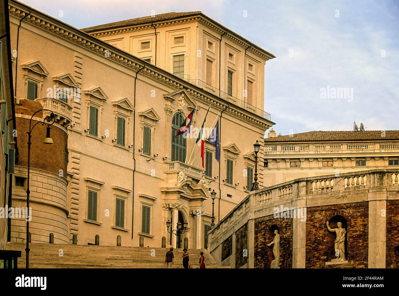 Italia Lazio Roma Palazzo del Quirinale Foto Stock